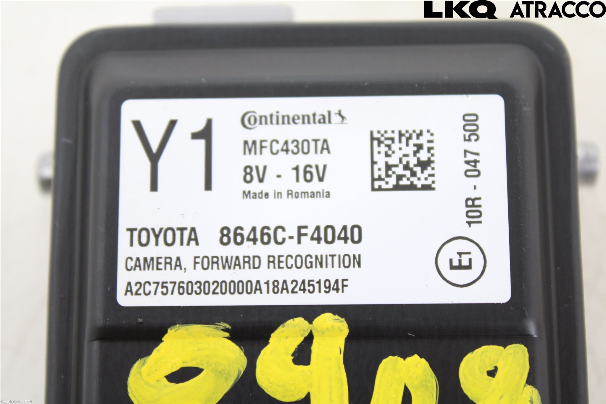 Toyota C-HR 16-23 Parkeringshjälp Kamera