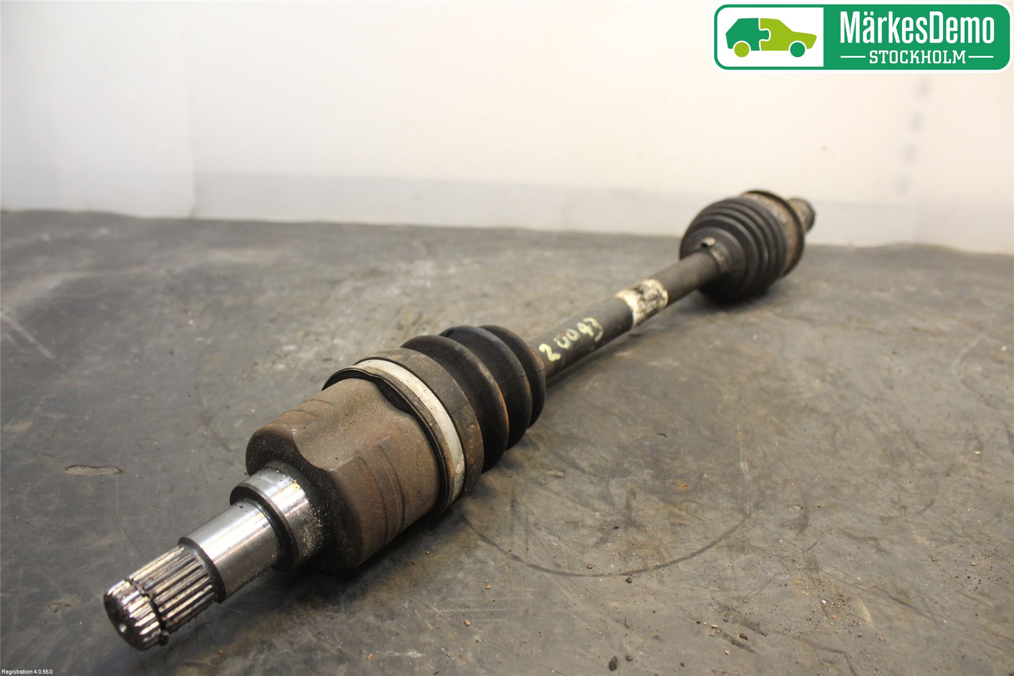 Suzuki SPLASH Drivaxel Fram Vänster