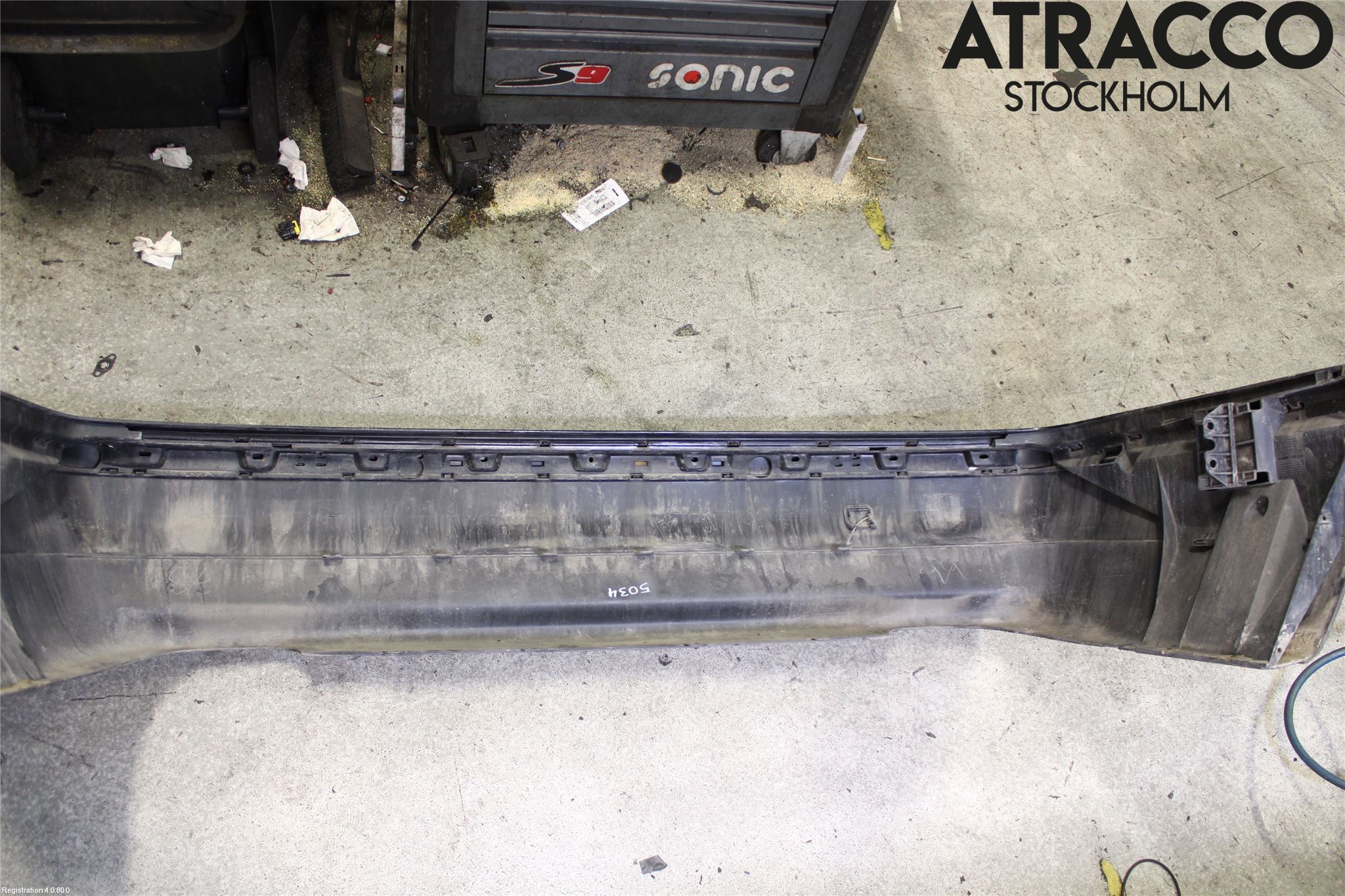 BMW 7 E38      93-01 Stötfångarbeklädnad Bak