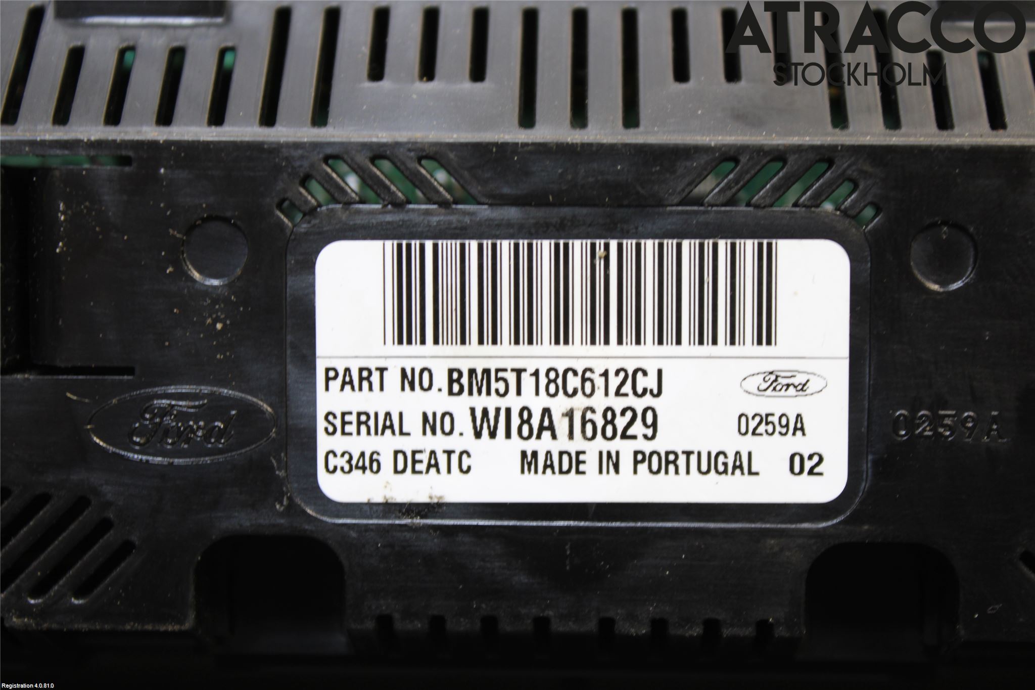 Ford FOCUS 11-14 Ac Styrenhet Ac Manöveren