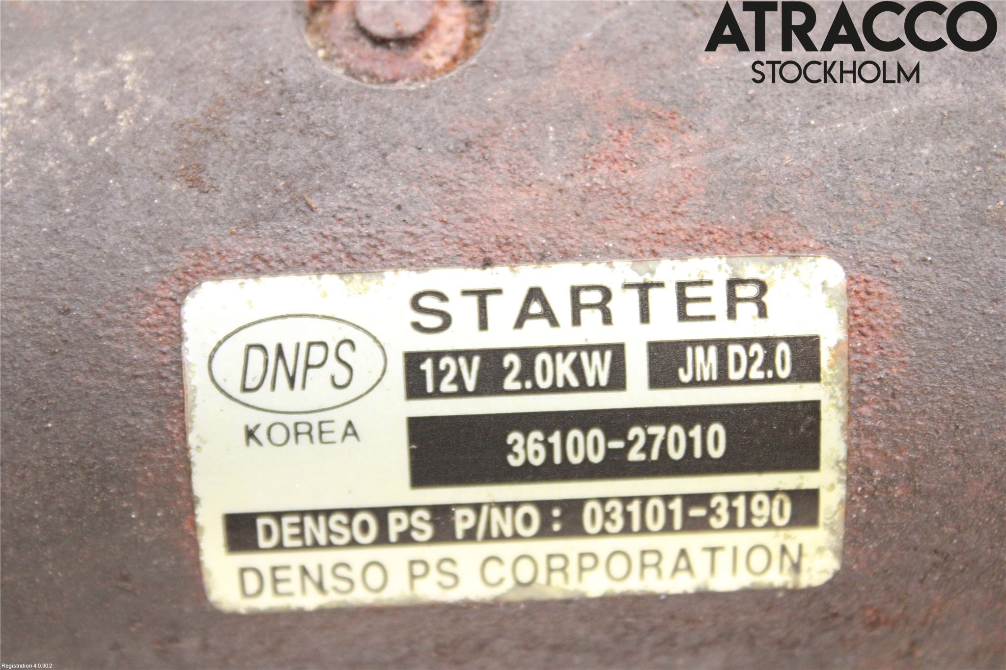 Kia CARENS II 07-12 Startmotor Diesel