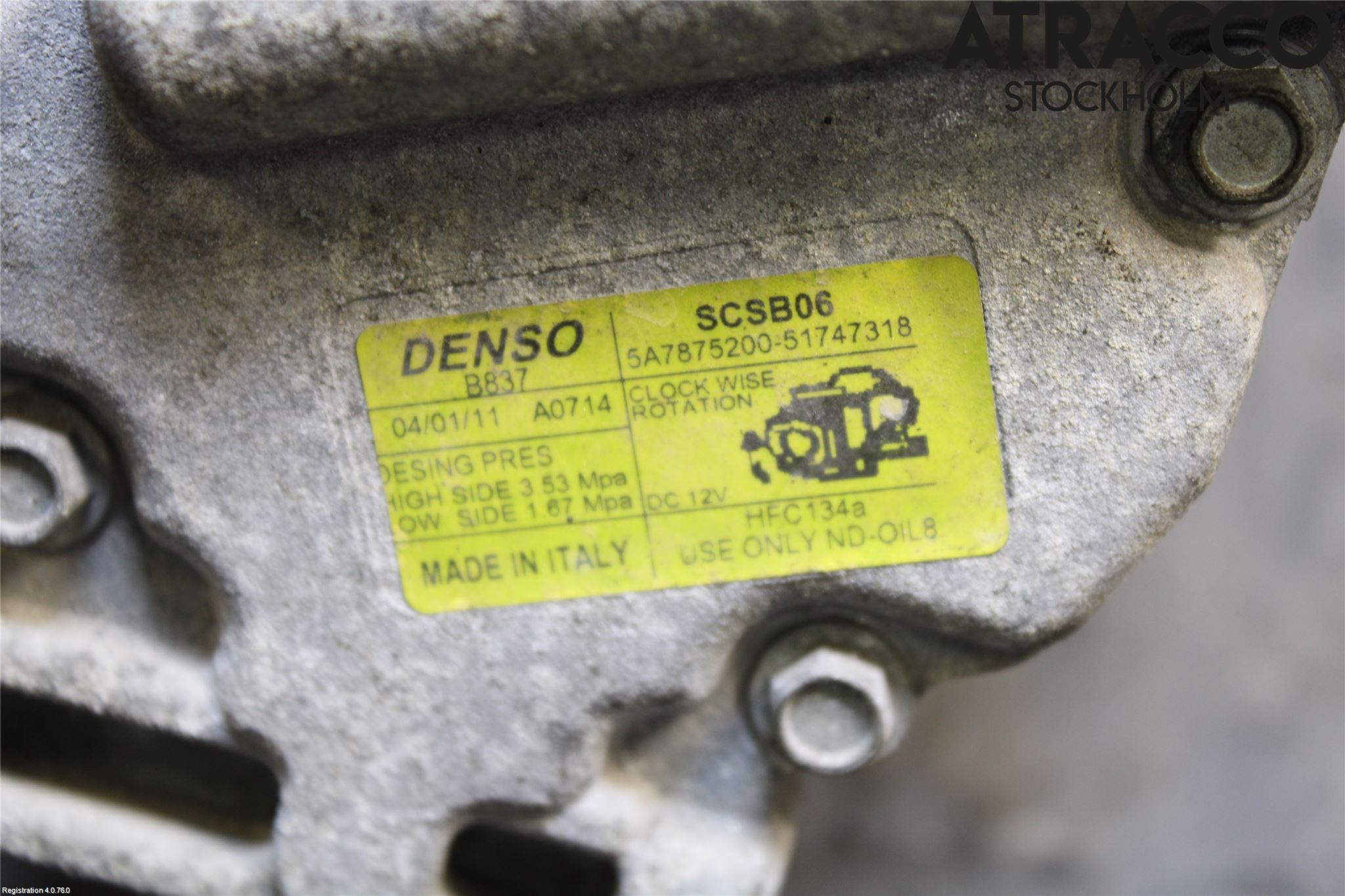 Ford KA 09-16 Ac Kompressor