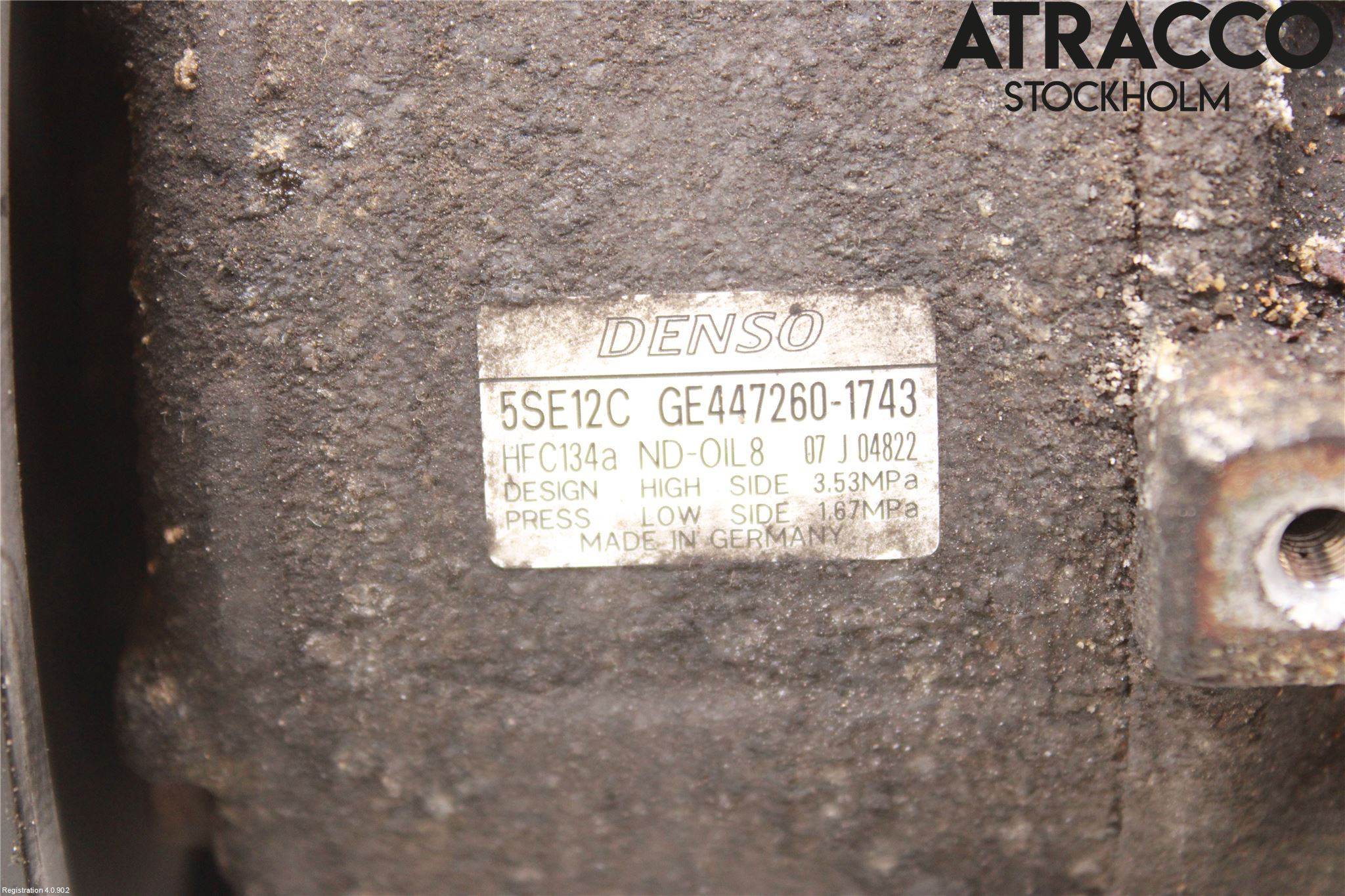 Toyota AVENSIS 07-08 Ac Kompressor