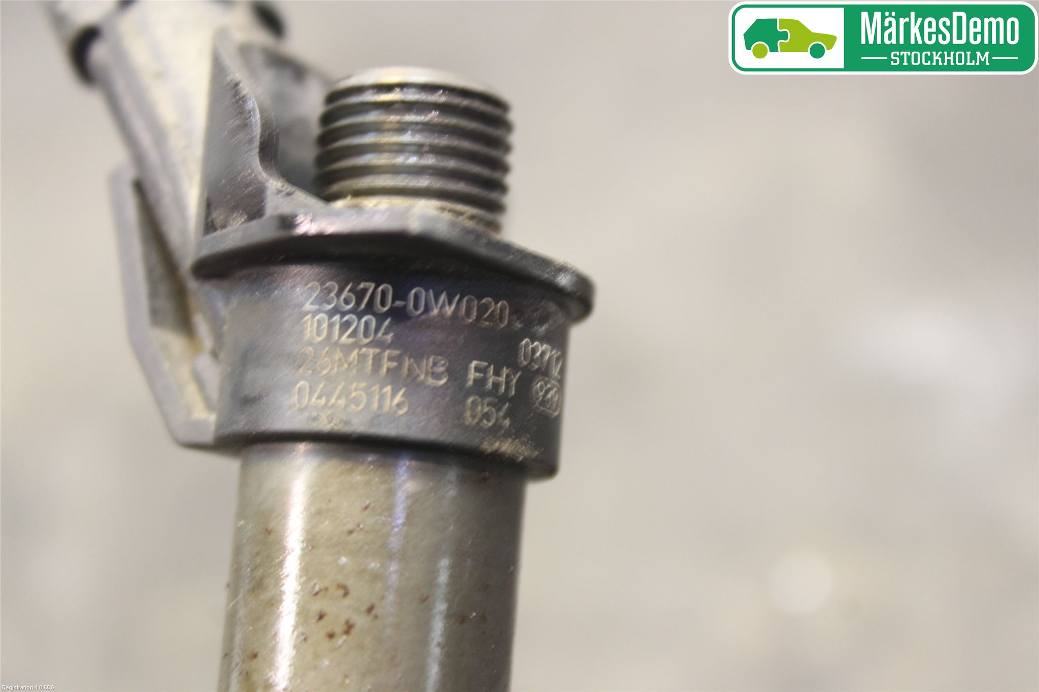 Toyota AURIS 10-12 Injspridare