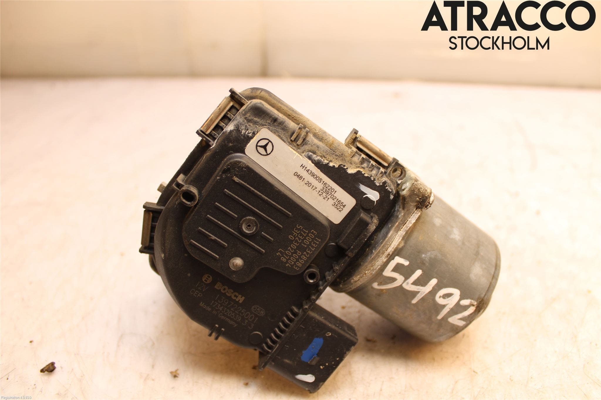 Mercedes-Benz MB E-KLASS (W213) 16-23 Torkarmotor Vindruta