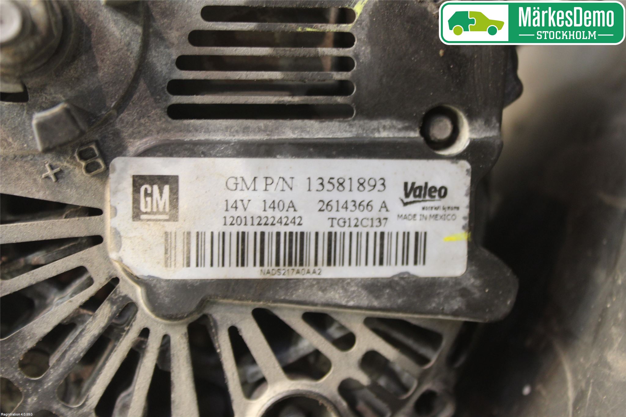 Opel CORSA D 07-14 Generator