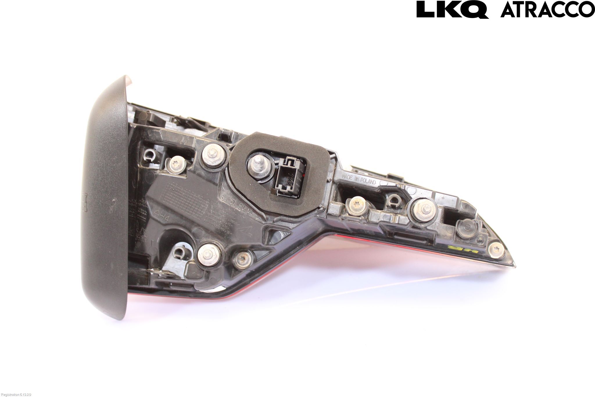 Audi A4/S4 B9 16-19 Bakljus Lucka Hö