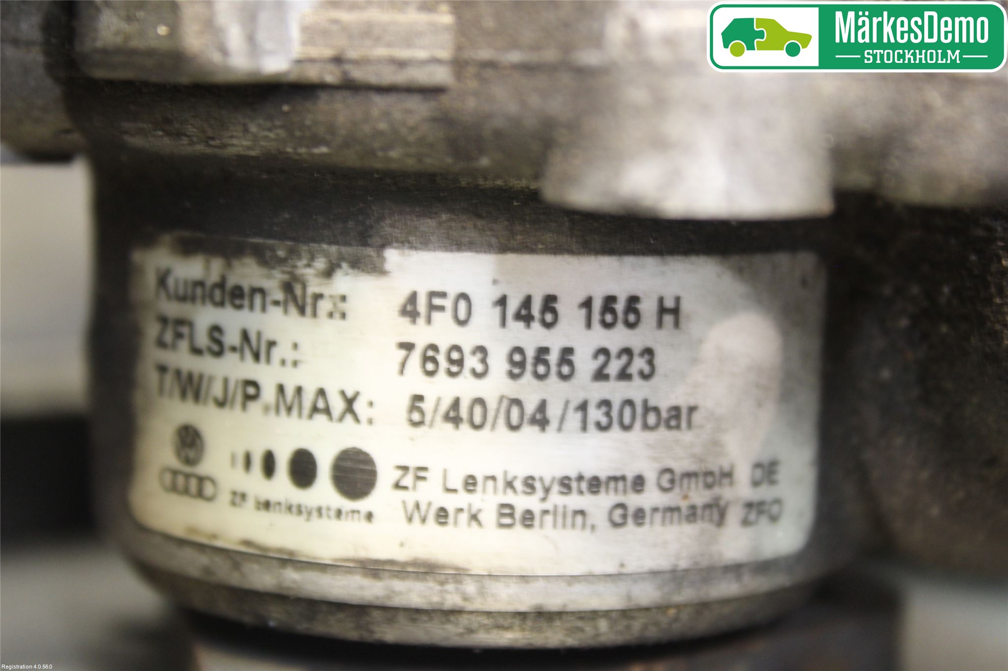 Audi A6/S6     05-11 Styrservopump