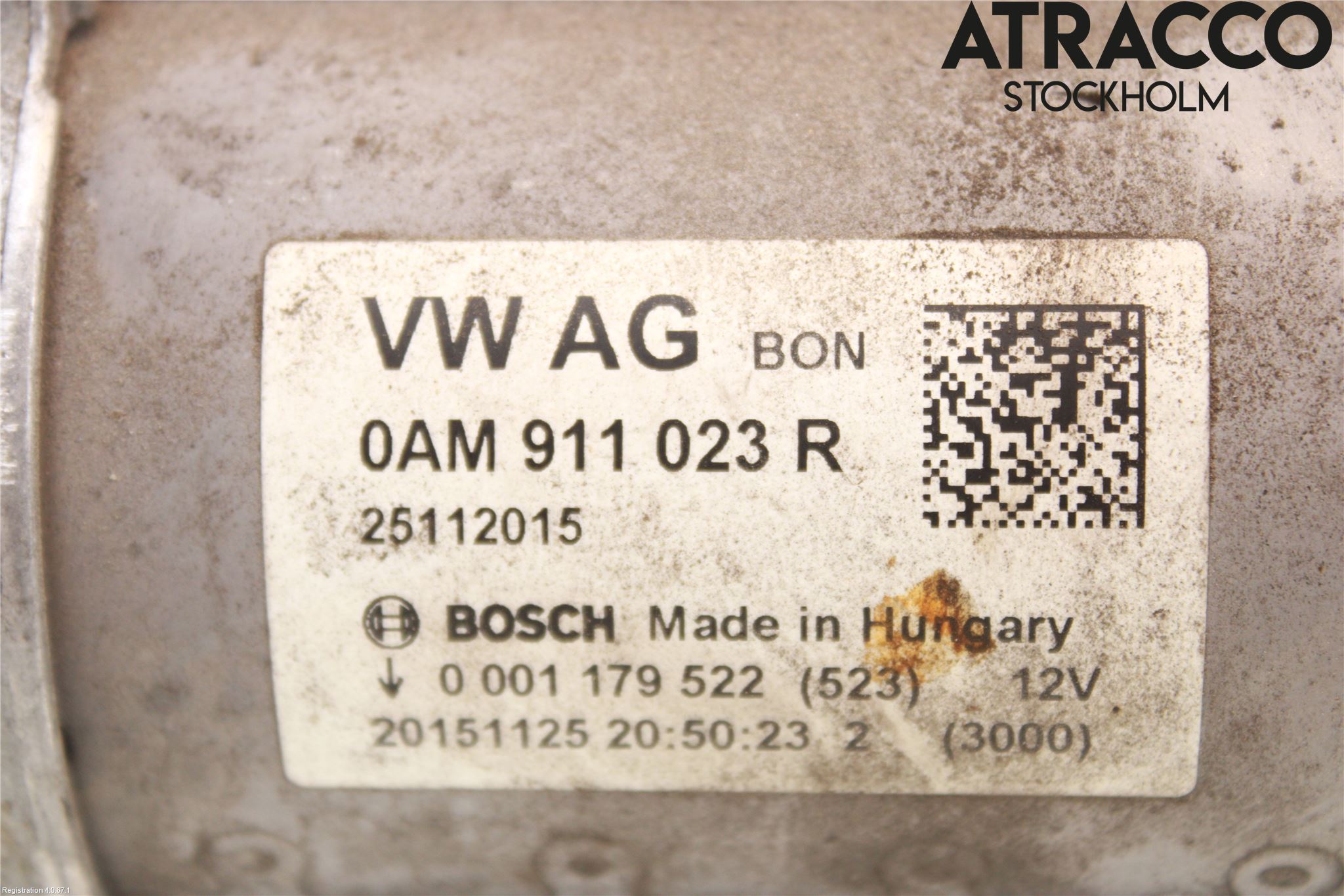 Skoda RAPID Startmotor