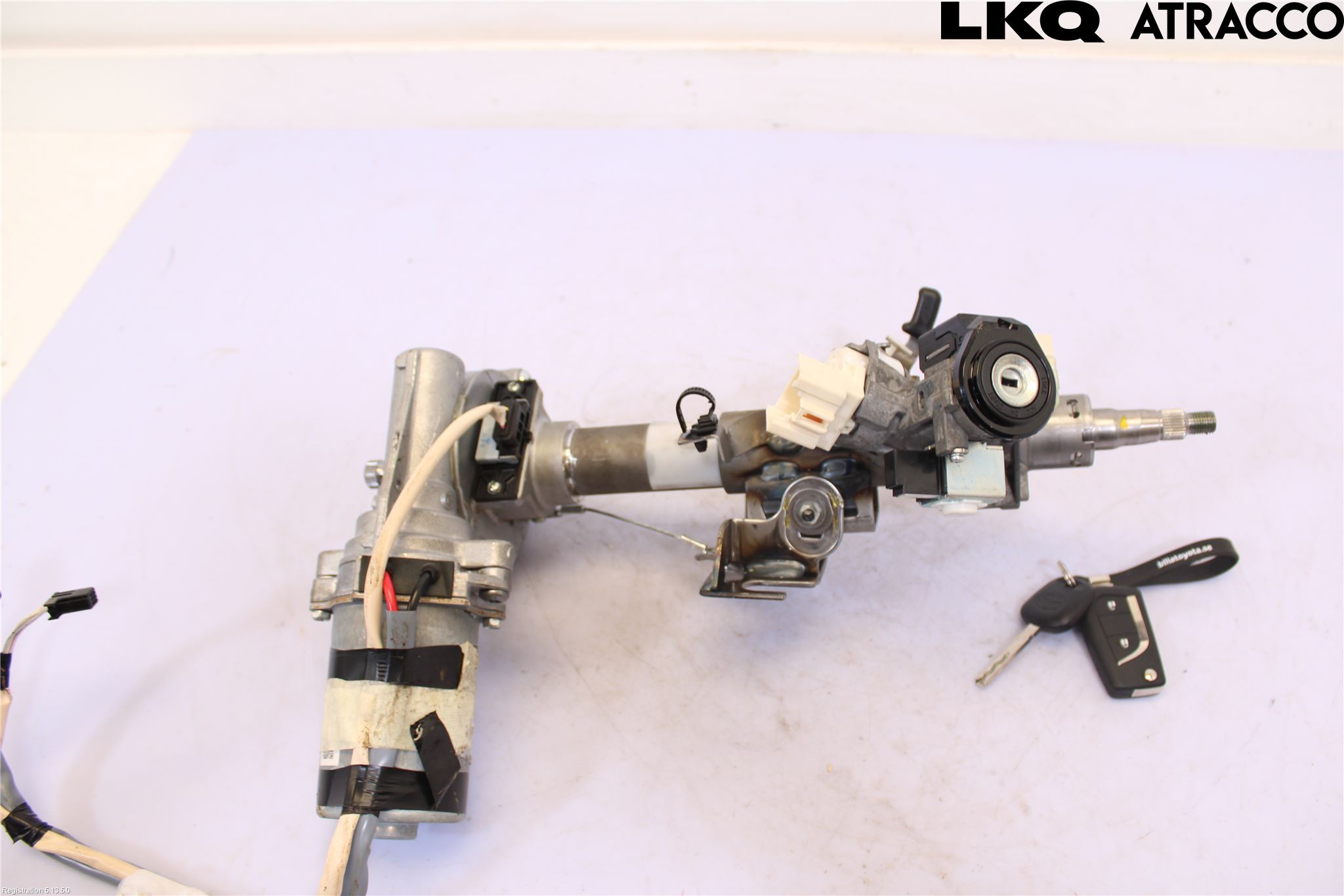 Toyota YARIS XP130 15-20 Rattaxelagg Med Inb Servo