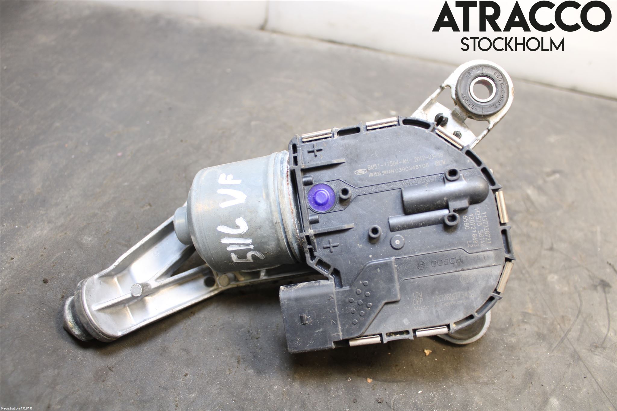 Ford FOCUS 11-14 Torkarmotor Vindruta