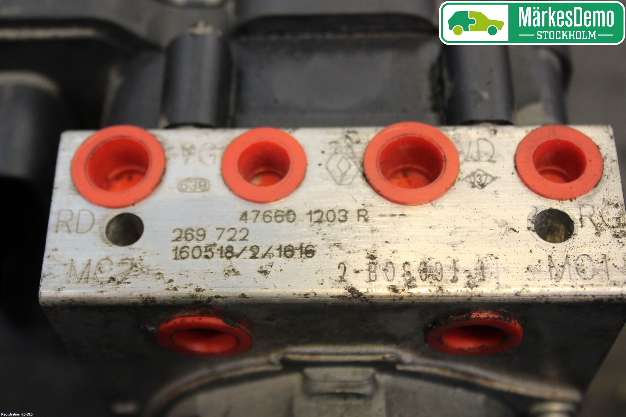 Renault CAPTUR 13-19 Abs Hydraulaggregat