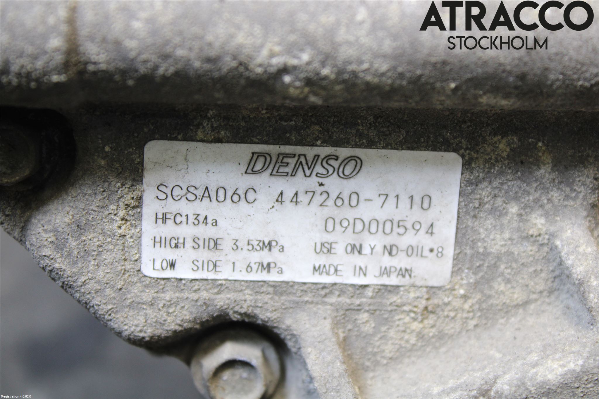 Toyota COROLLA VERSO 02-04 Ac Kompressor