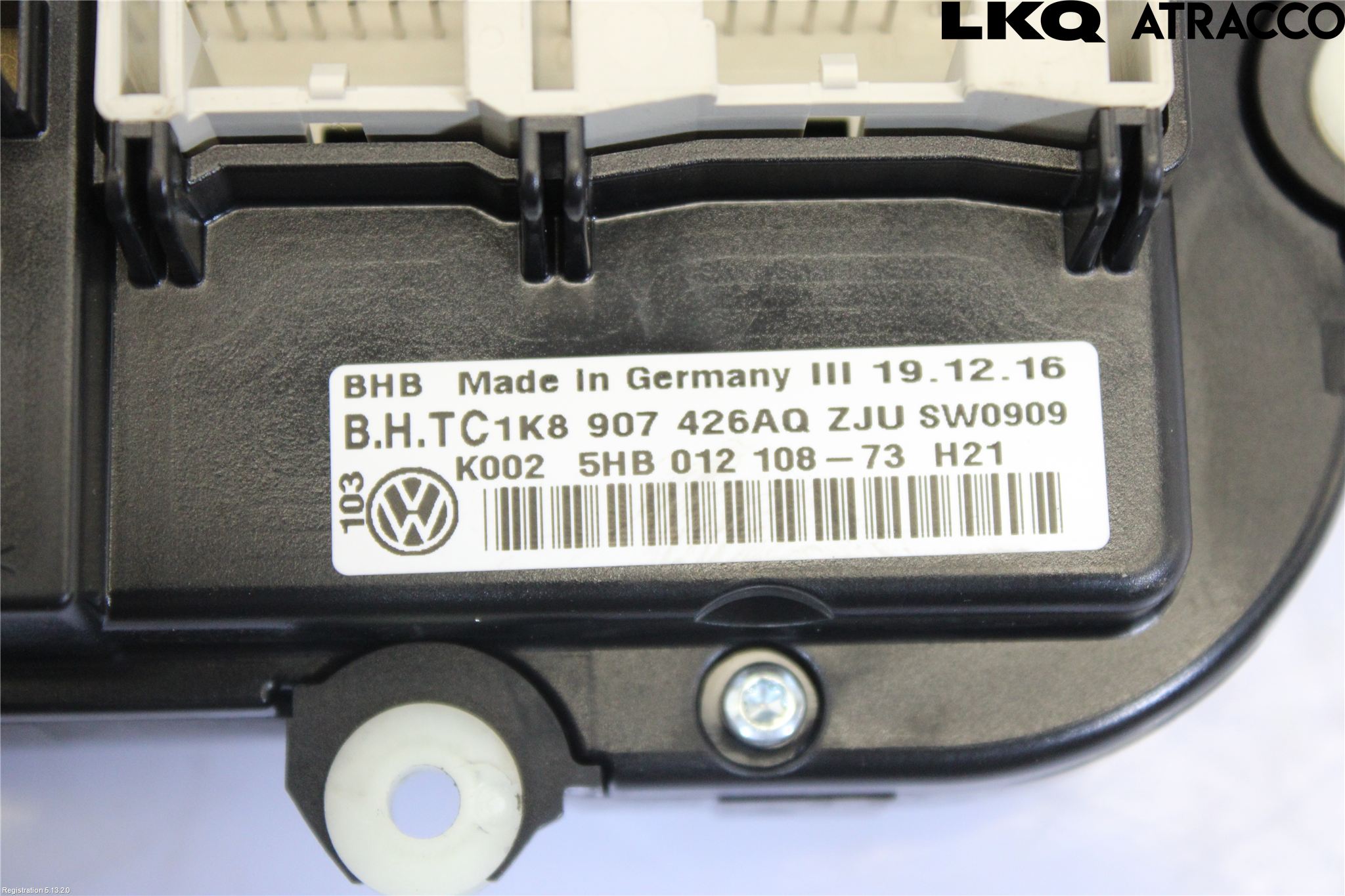 Volkswagen VW CADDY 16-20 Ac Styrenhet Ac Manöveren