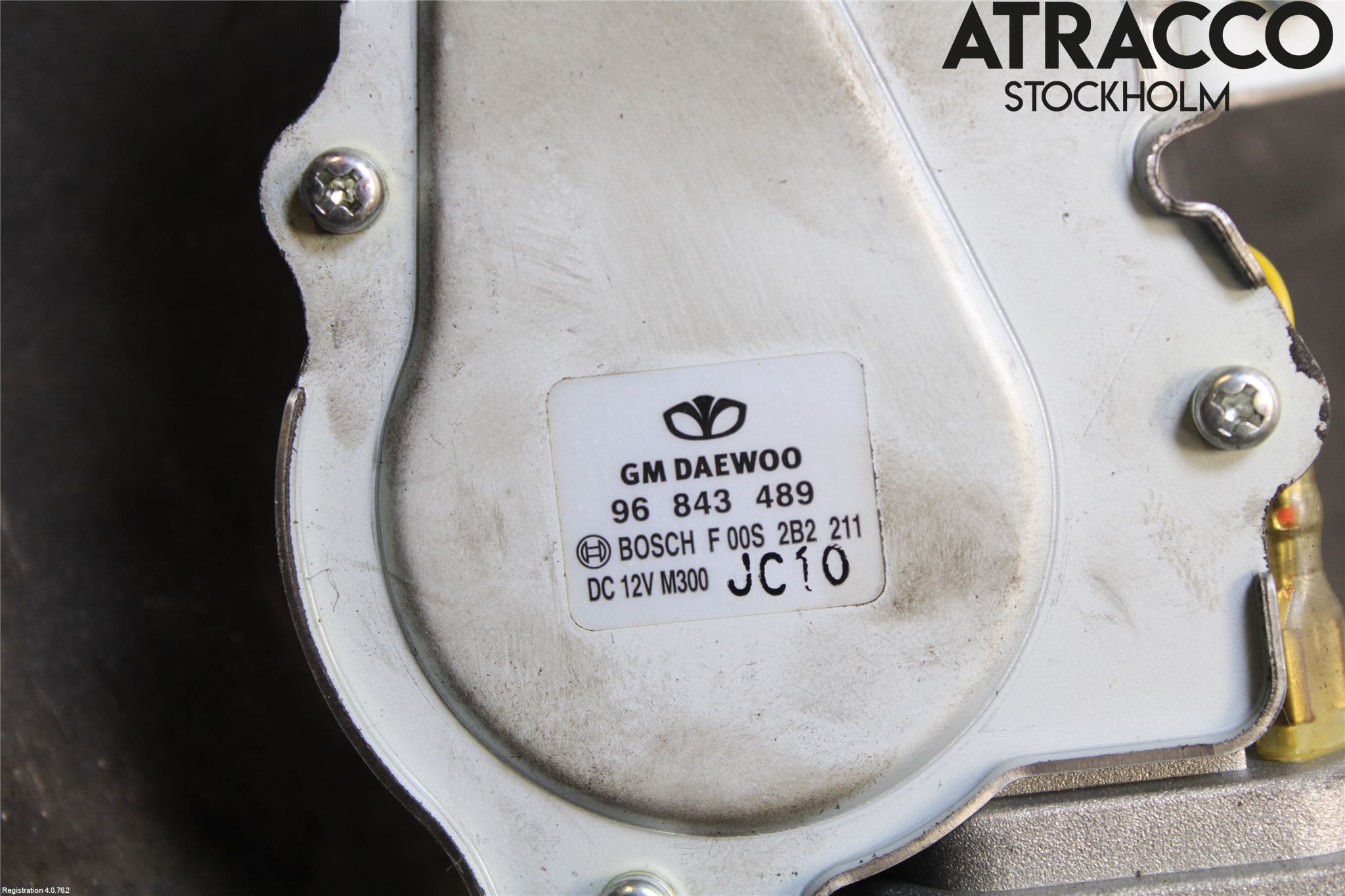 GM CHEVROLET SPARK Torkarmotor Baklucka