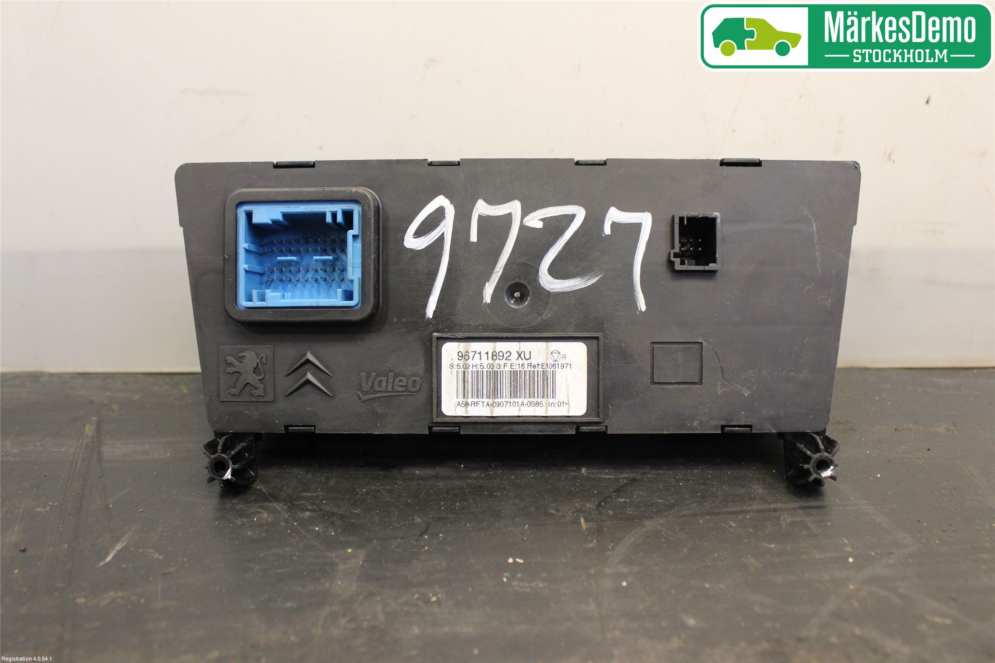 Citroen C3 PICASSO Ac Styrenhet Ac Manöveren