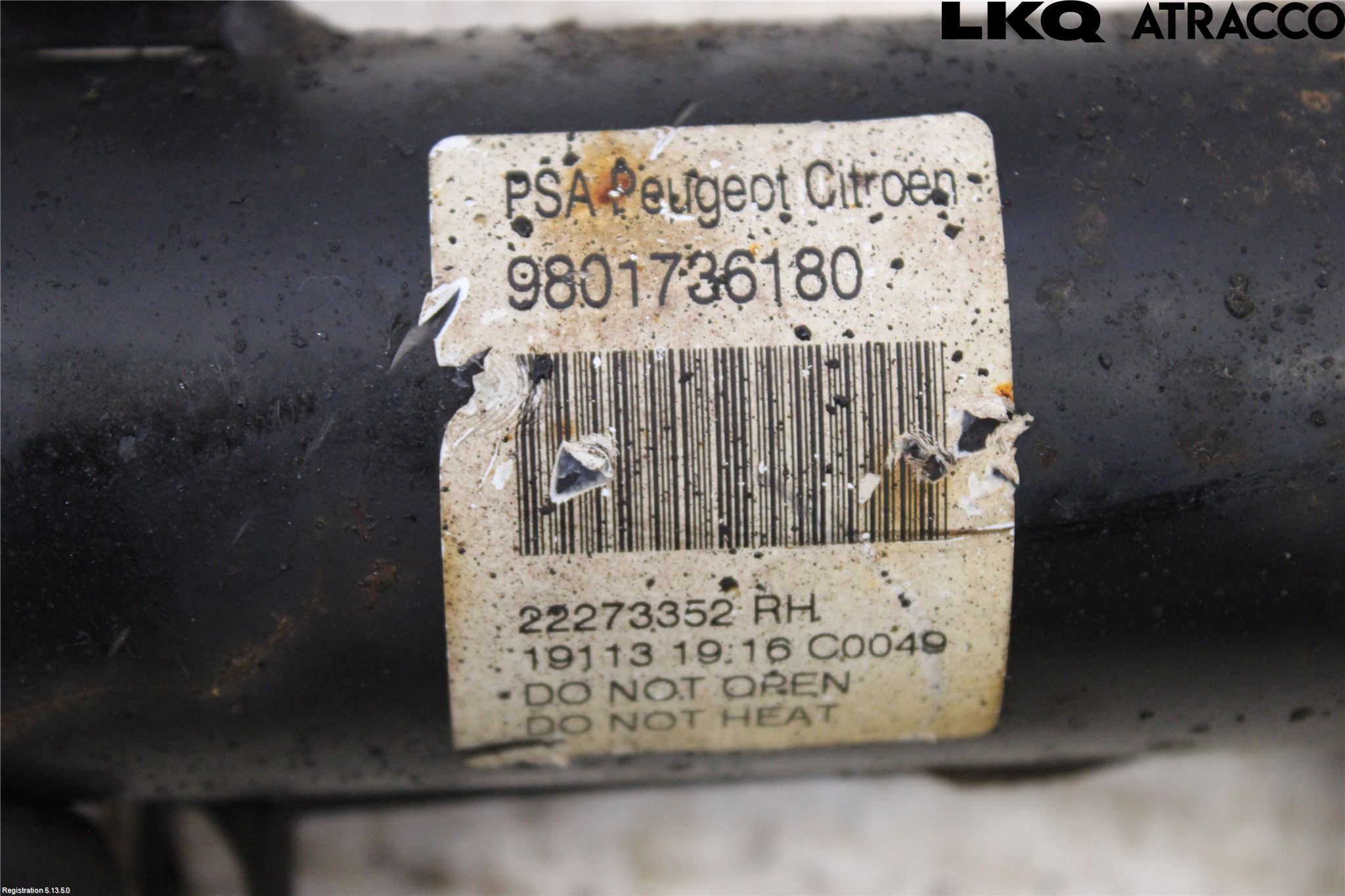 Citroen C3 10-17 Fjäderben Fram Vänster