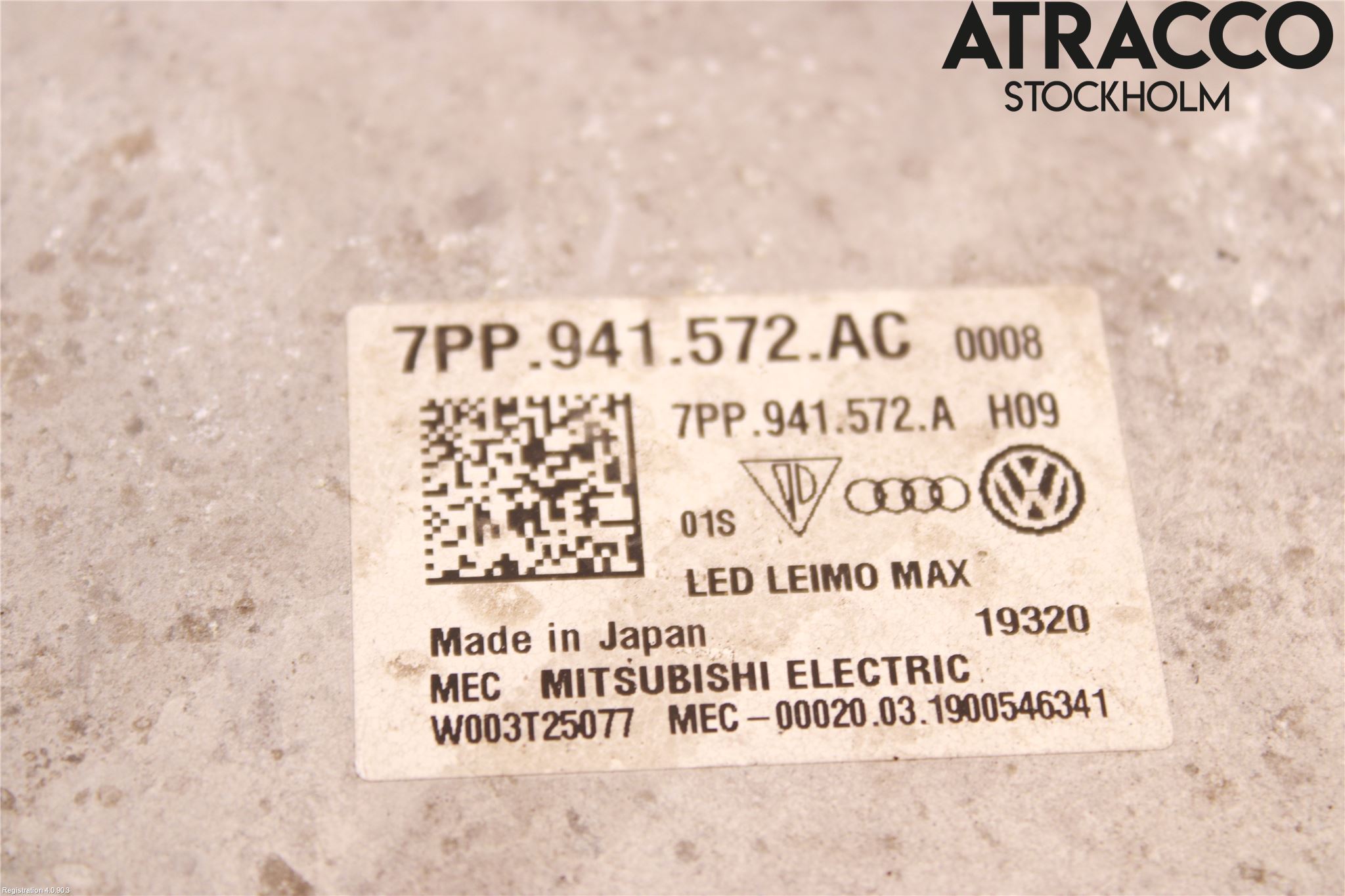 Audi A5 17- Styrenhet Strålkastare