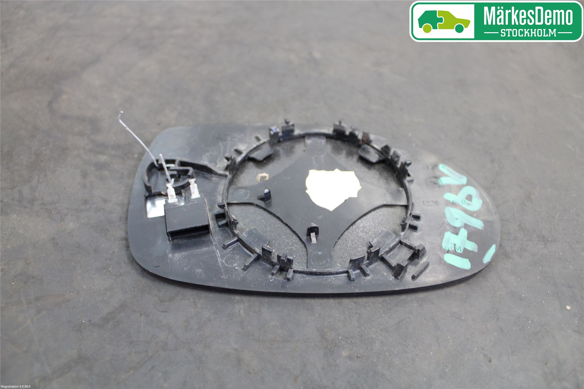 Citroen C5 -04 Spegelglas Vä