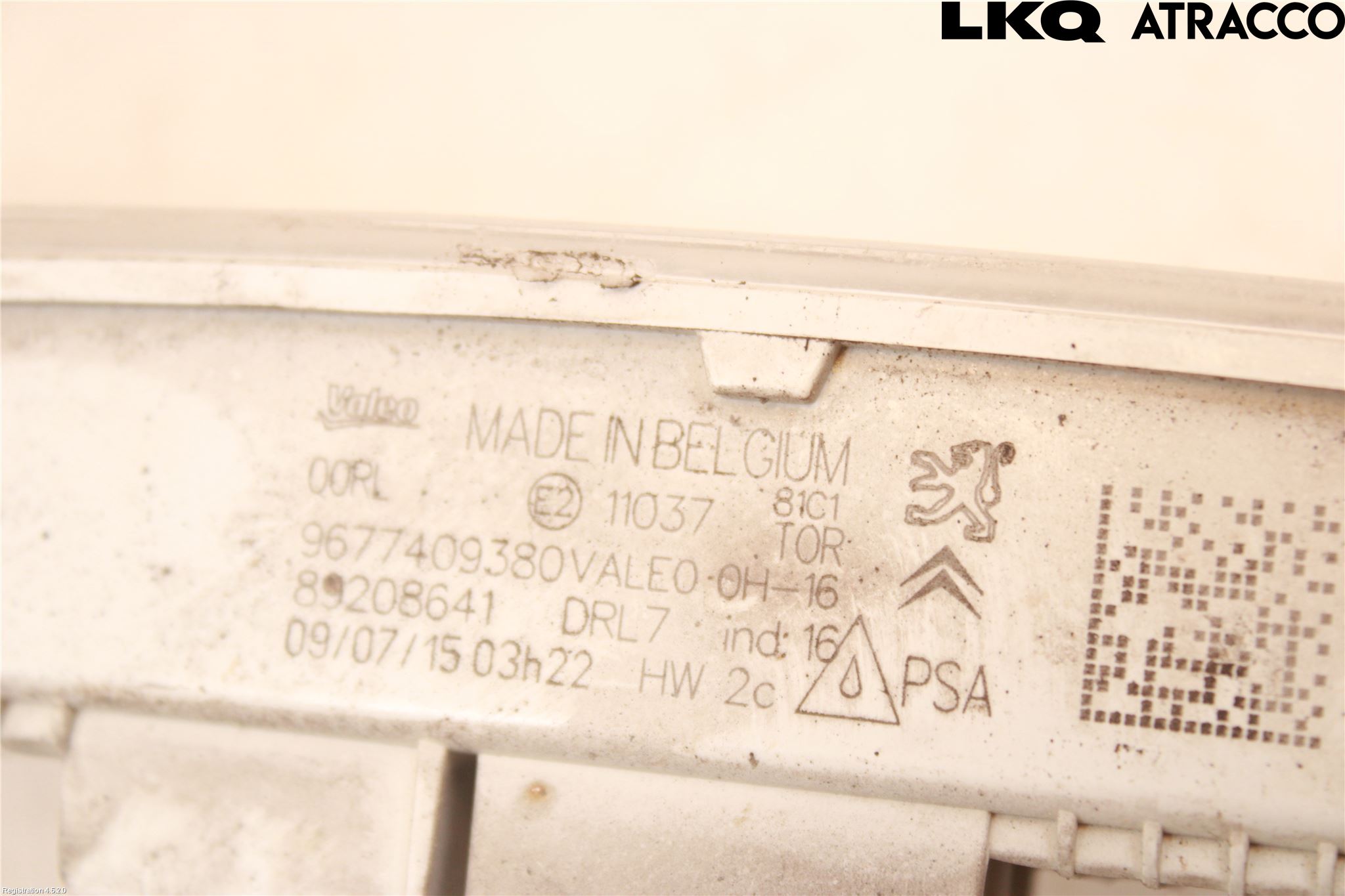 Peugeot 108 15-22 Positionsljus Fram Hö