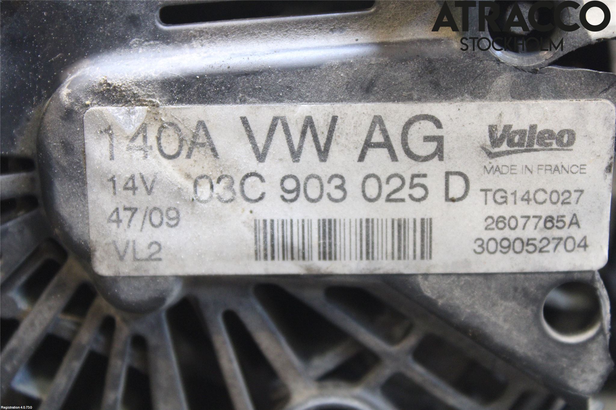 Volkswagen VW PASSAT 05-11 Generator