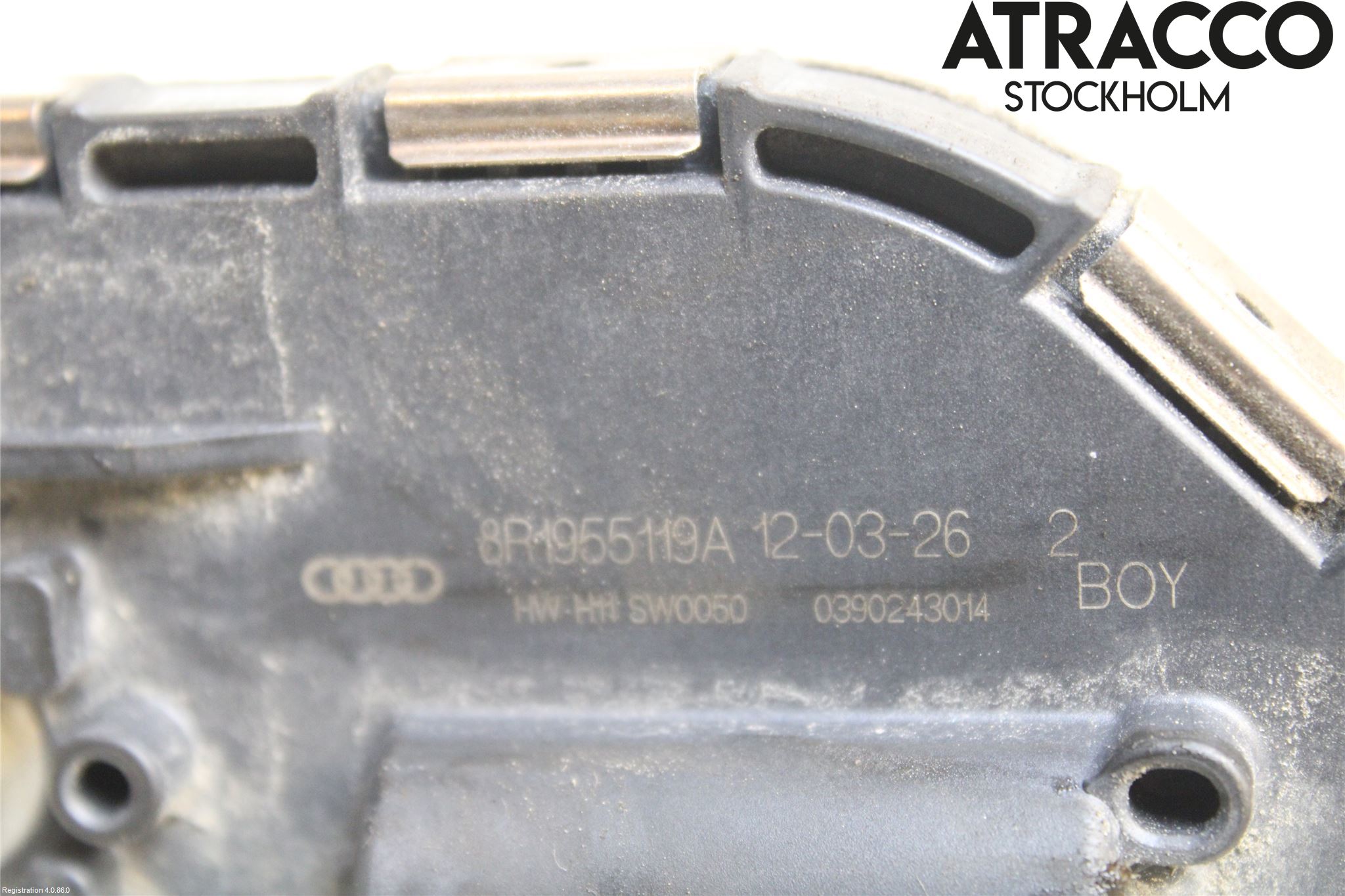 Audi Q5 09-16 Torkarmotor Vindruta