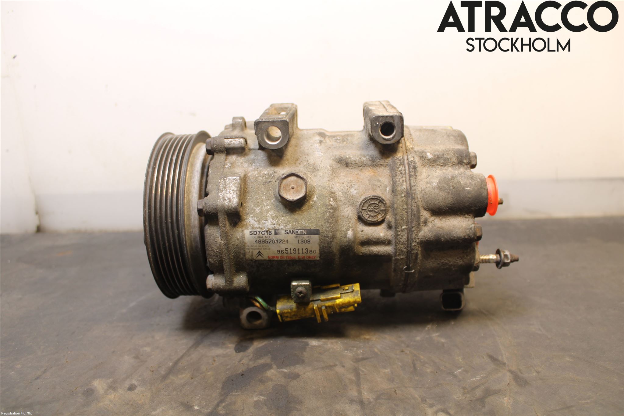 Citroen C4 GRAND PICASSO 07-13 Ac Kompressor