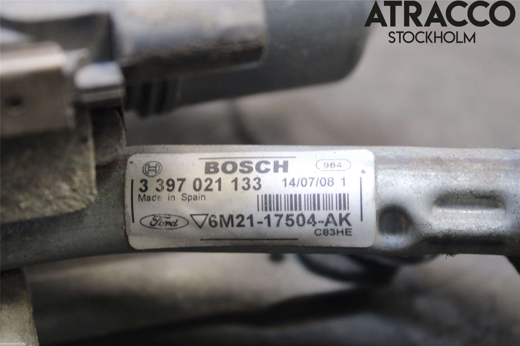 Ford S-MAX 06-15 Torkarmotor Vindruta