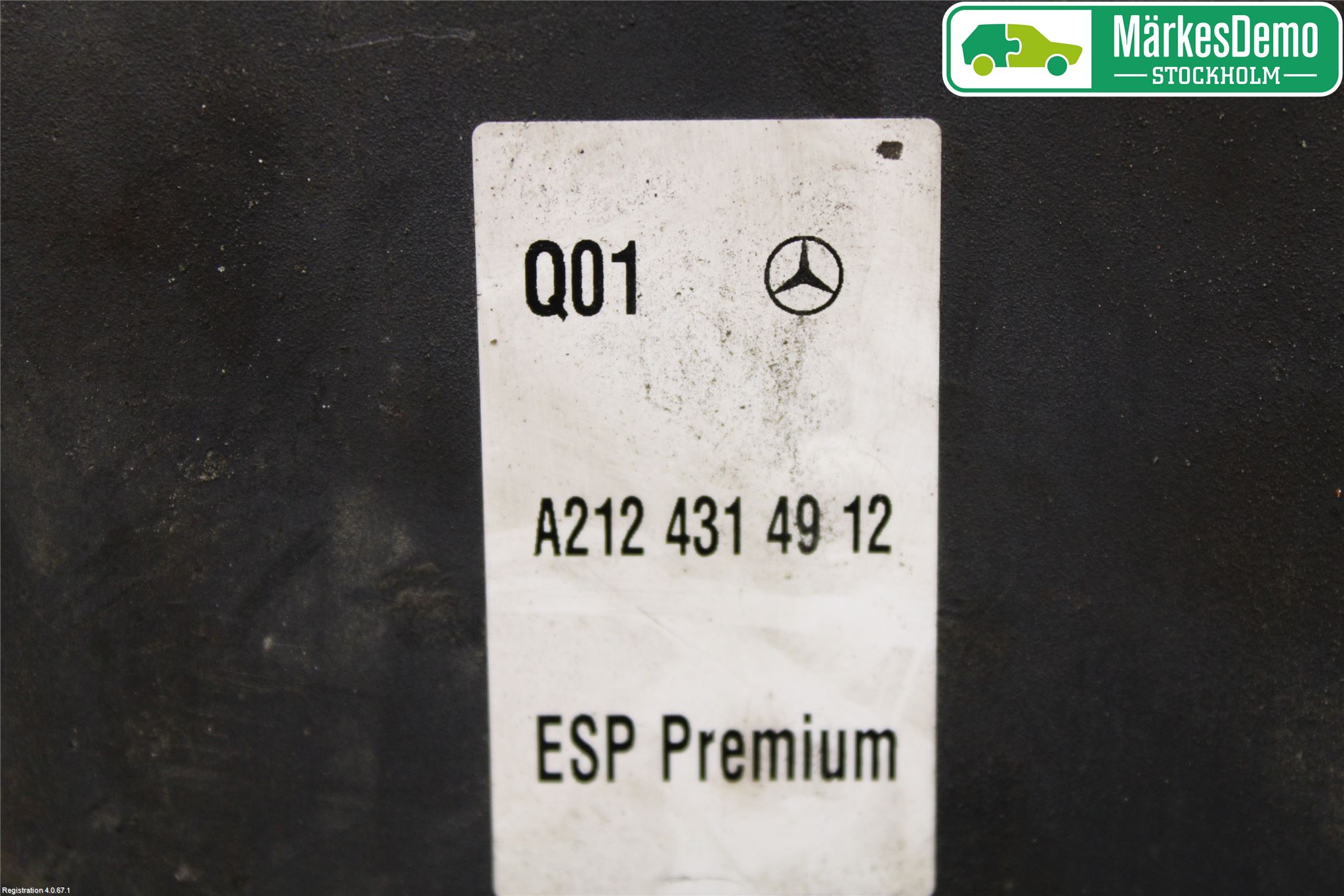 Mercedes-Benz MB E-KLASS (W212) 09-16 Abs Hydraulaggregat