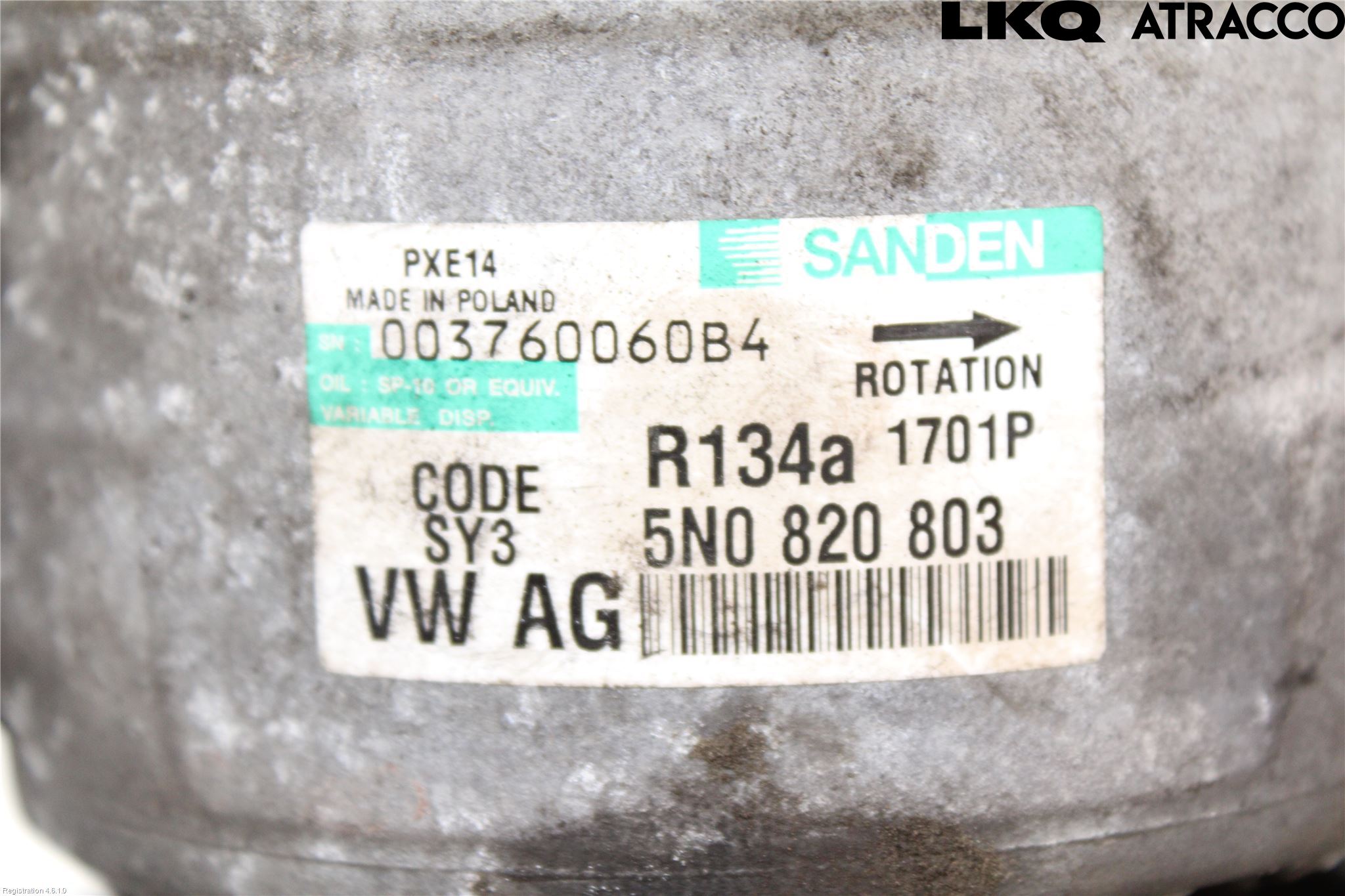 Audi A3/S3 05-13 Ac Kompressor