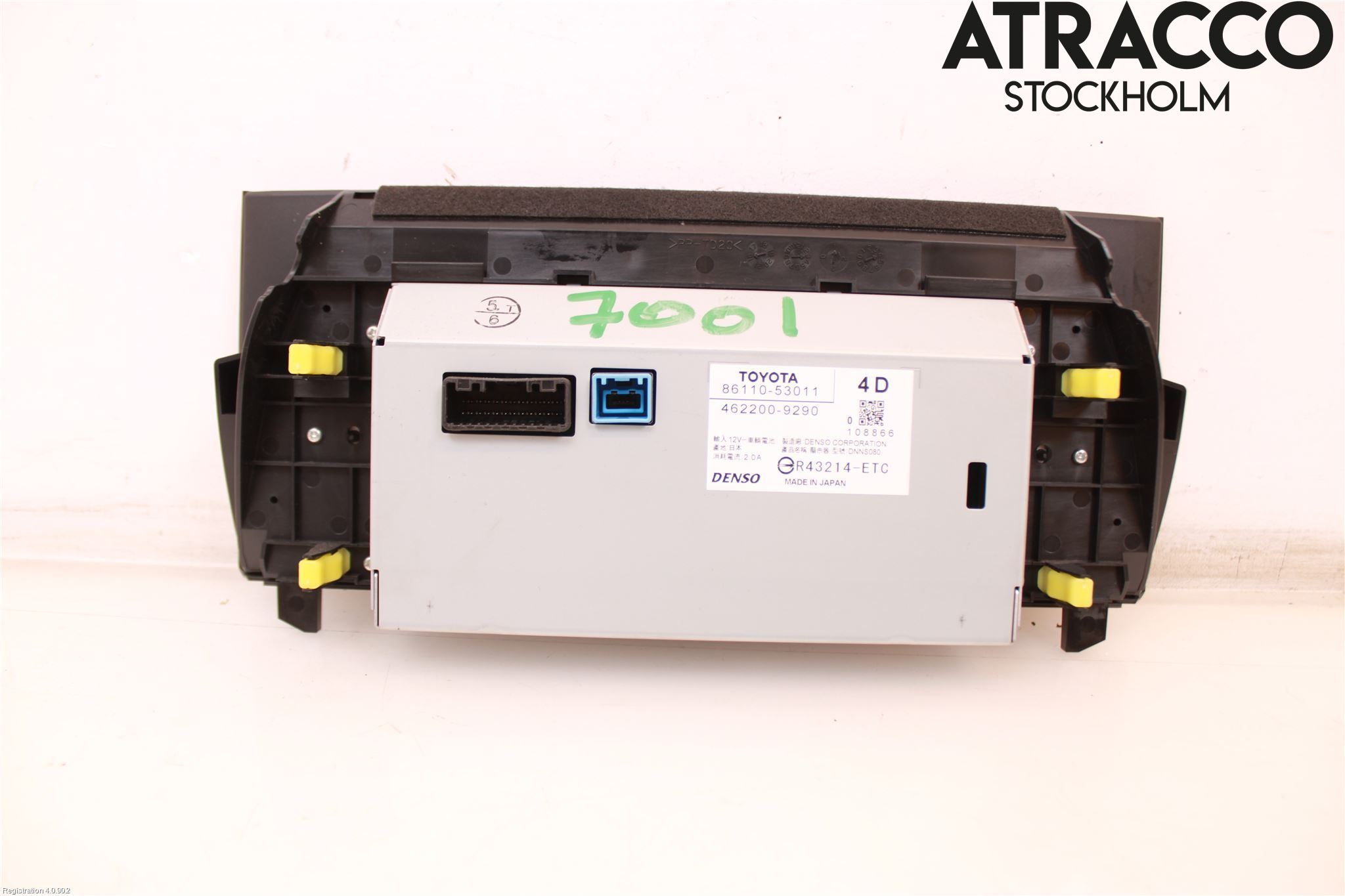 Lexus IS 250/350 14-20 Multifunktionsdisplay