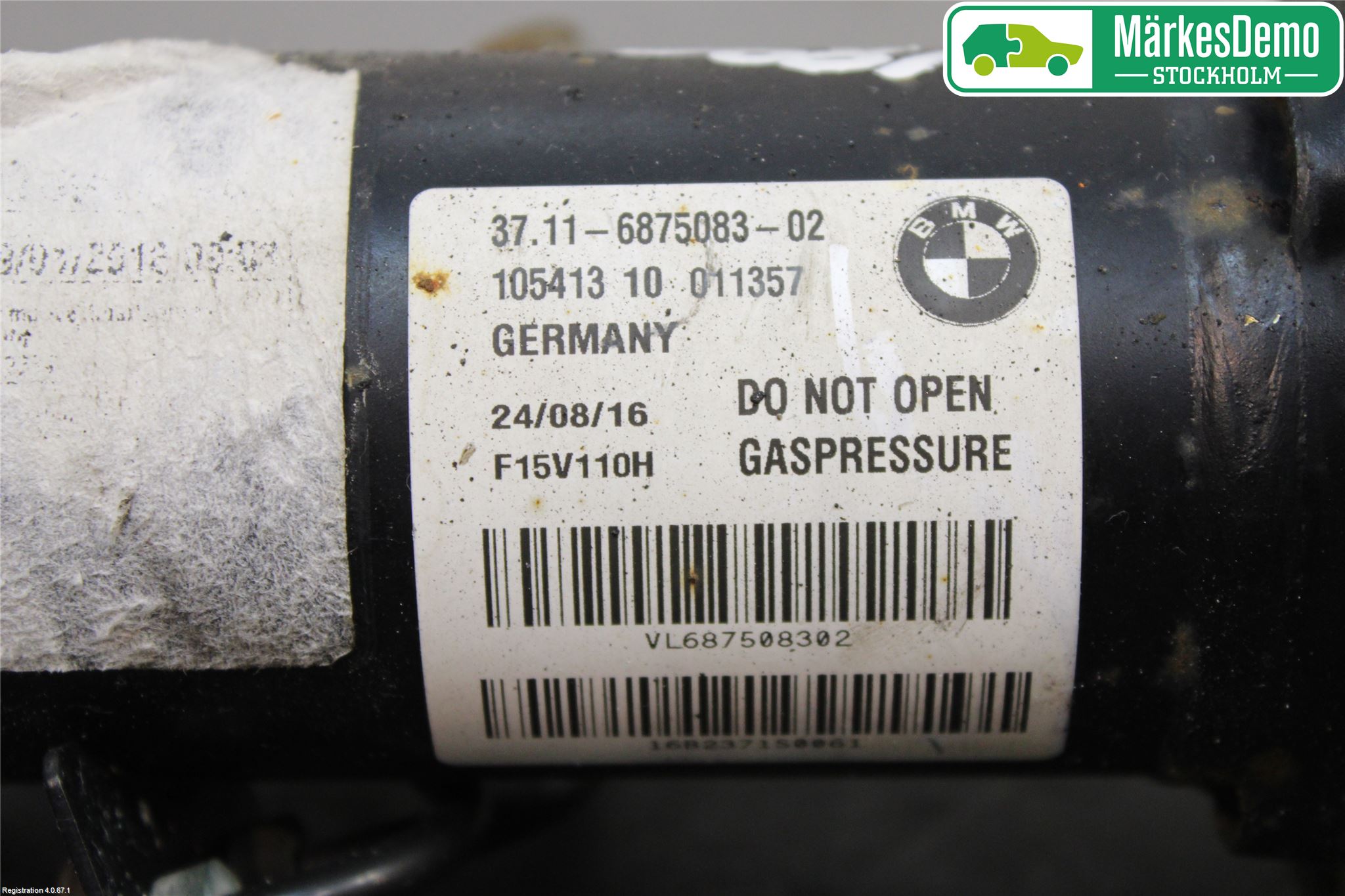 BMW X5 F15 13-18 Fjäderben Fram Vänster