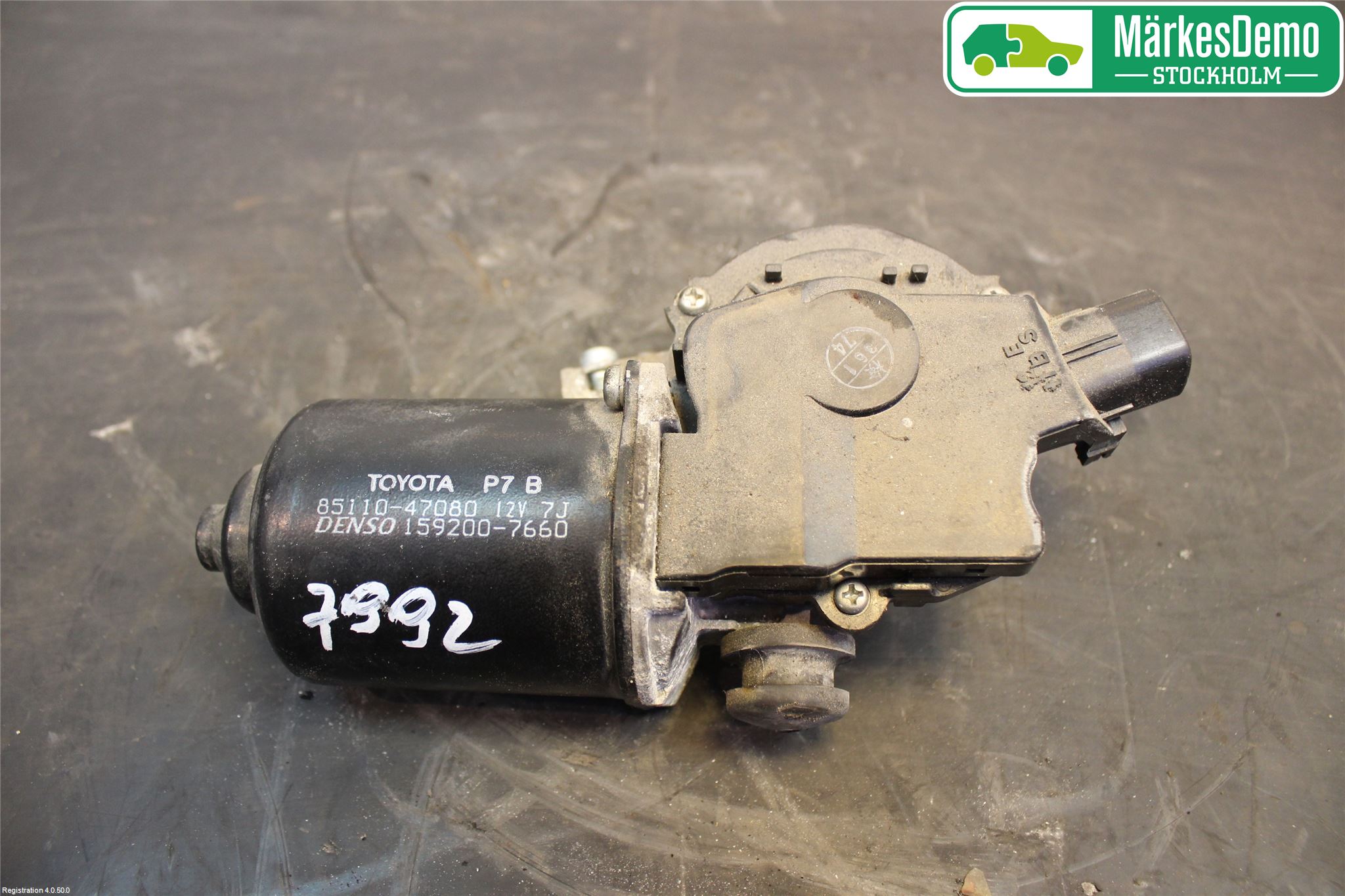 Toyota PRIUS NWH20 04-08 Torkarmotor Vindruta