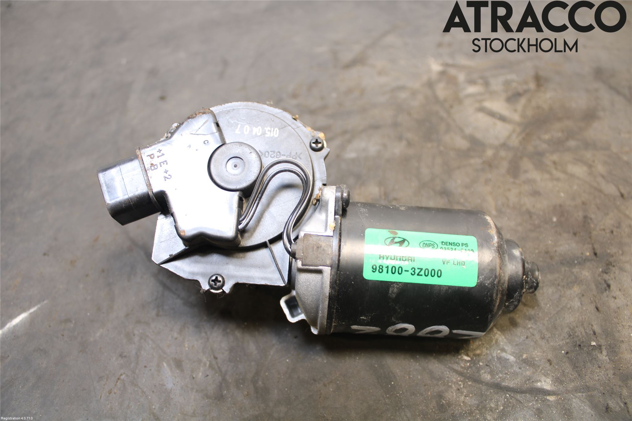 Hyundai i40 16-18 Torkarmotor Vindruta