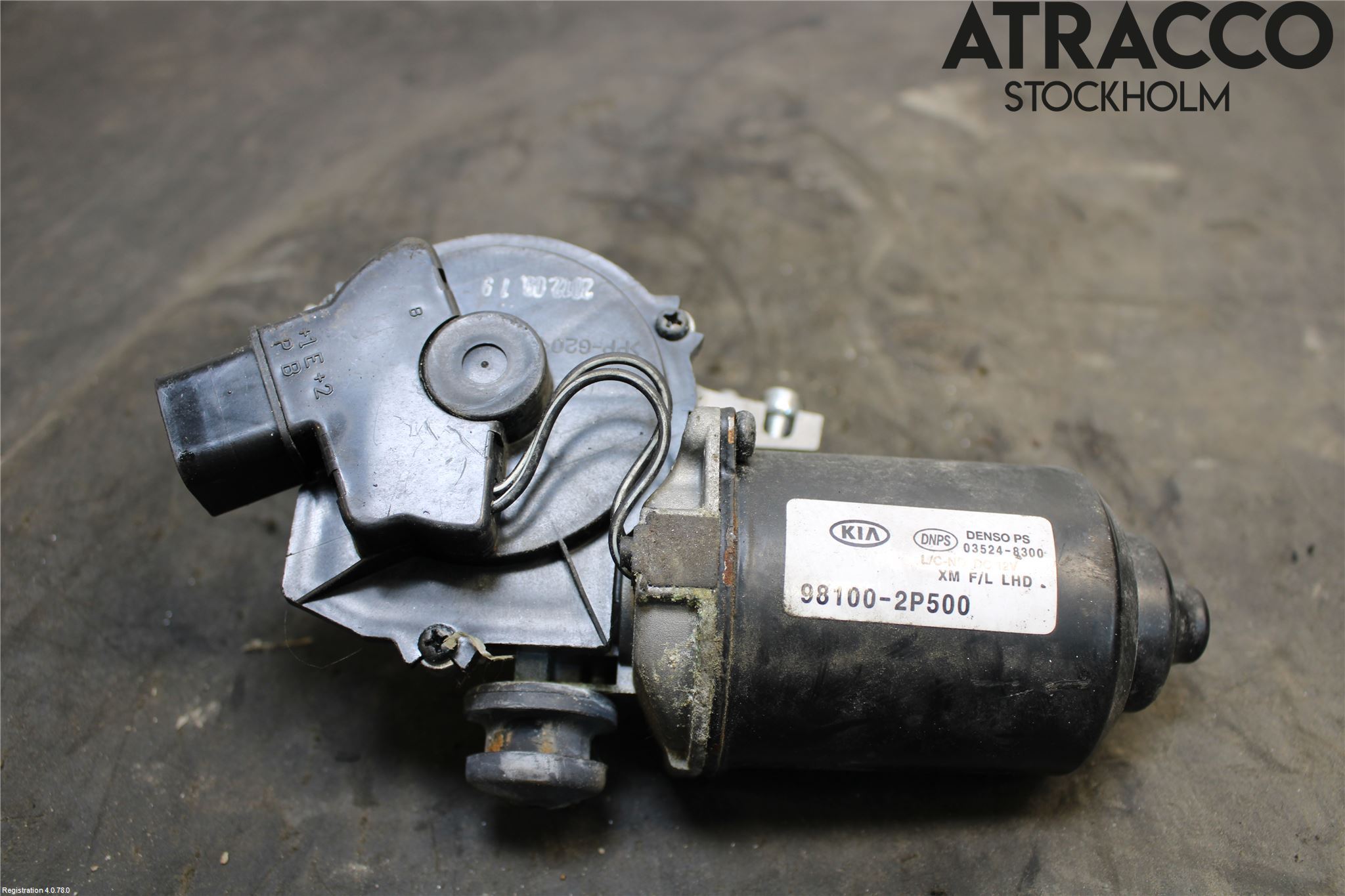 Kia SORENTO 10-14 Torkarmotor Vindruta
