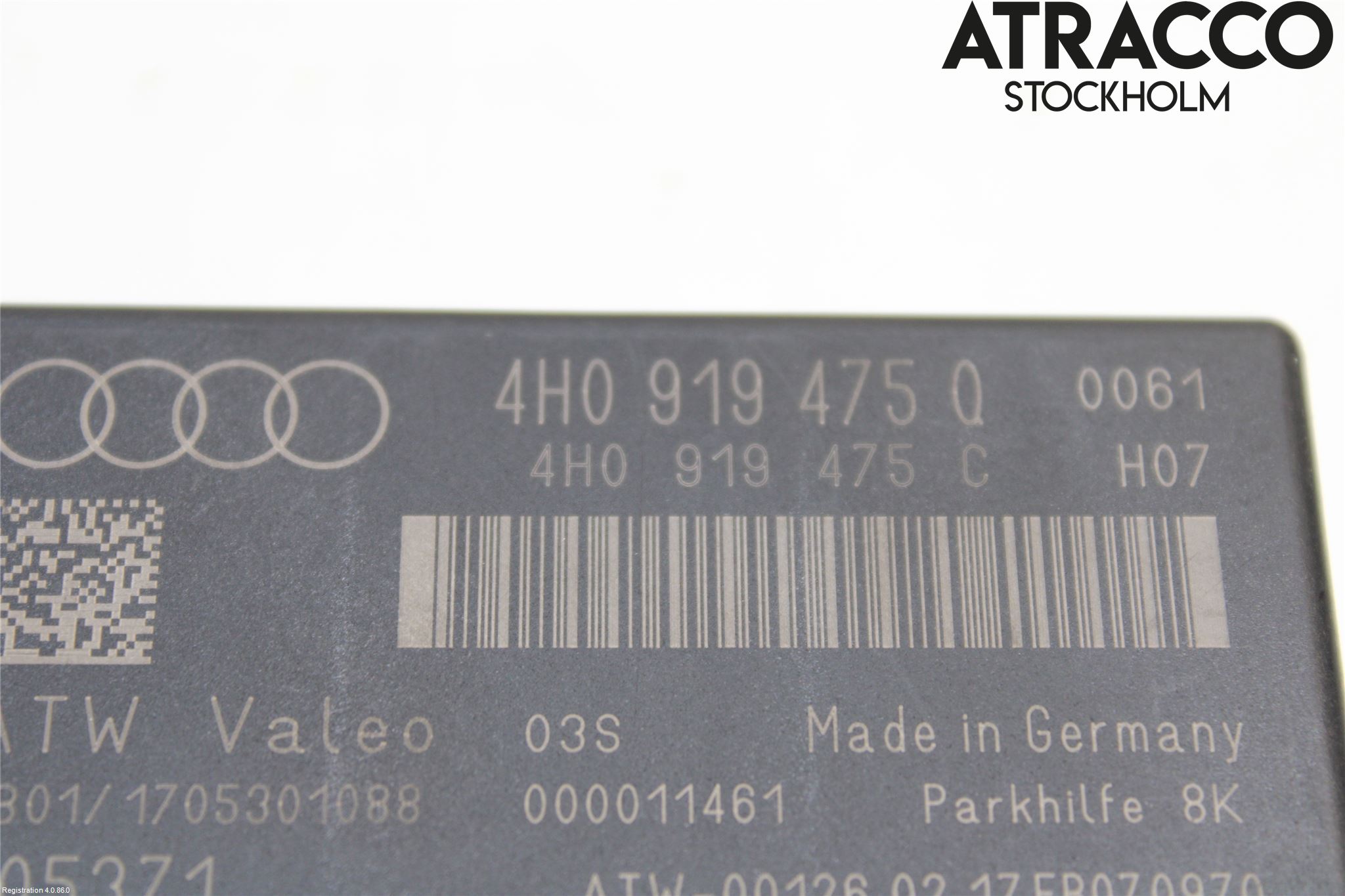 Audi A7/S7 4G 11-17 Styrenhet Parkeringshjälp