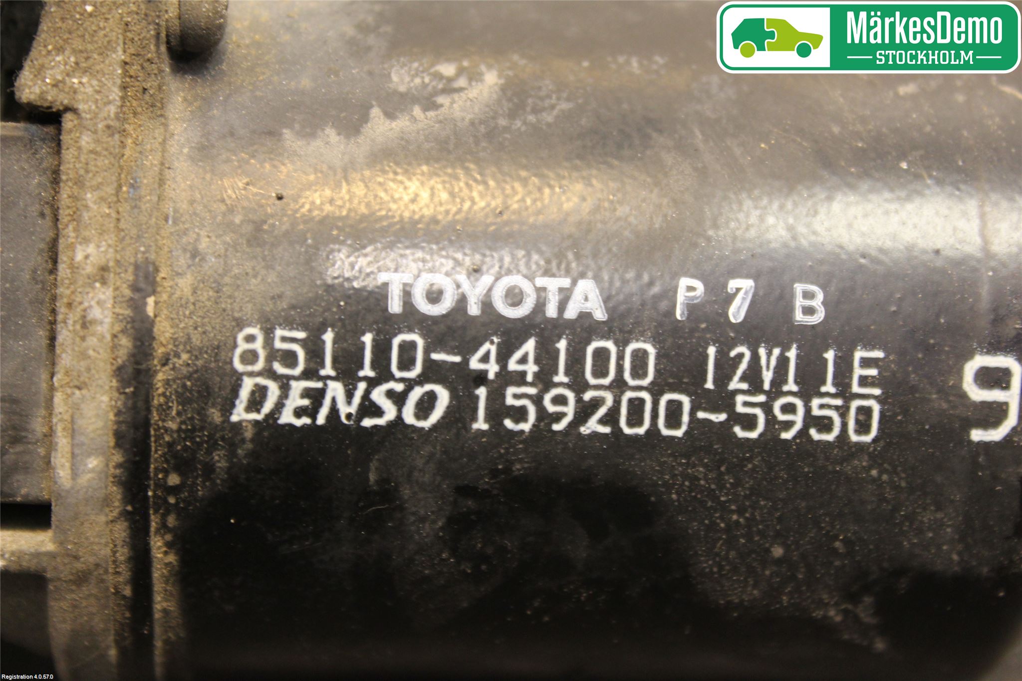Toyota AVENSIS VERSO Torkarmotor Vindruta