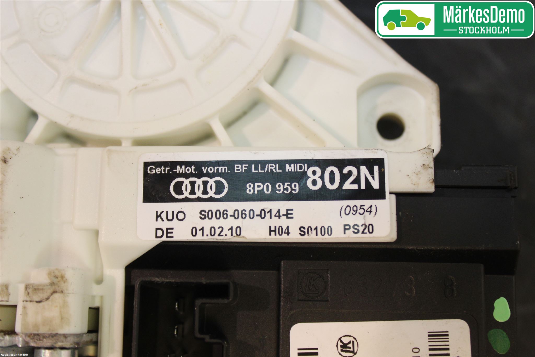 Audi A3/S3 05-13 Fönsterhissmotor