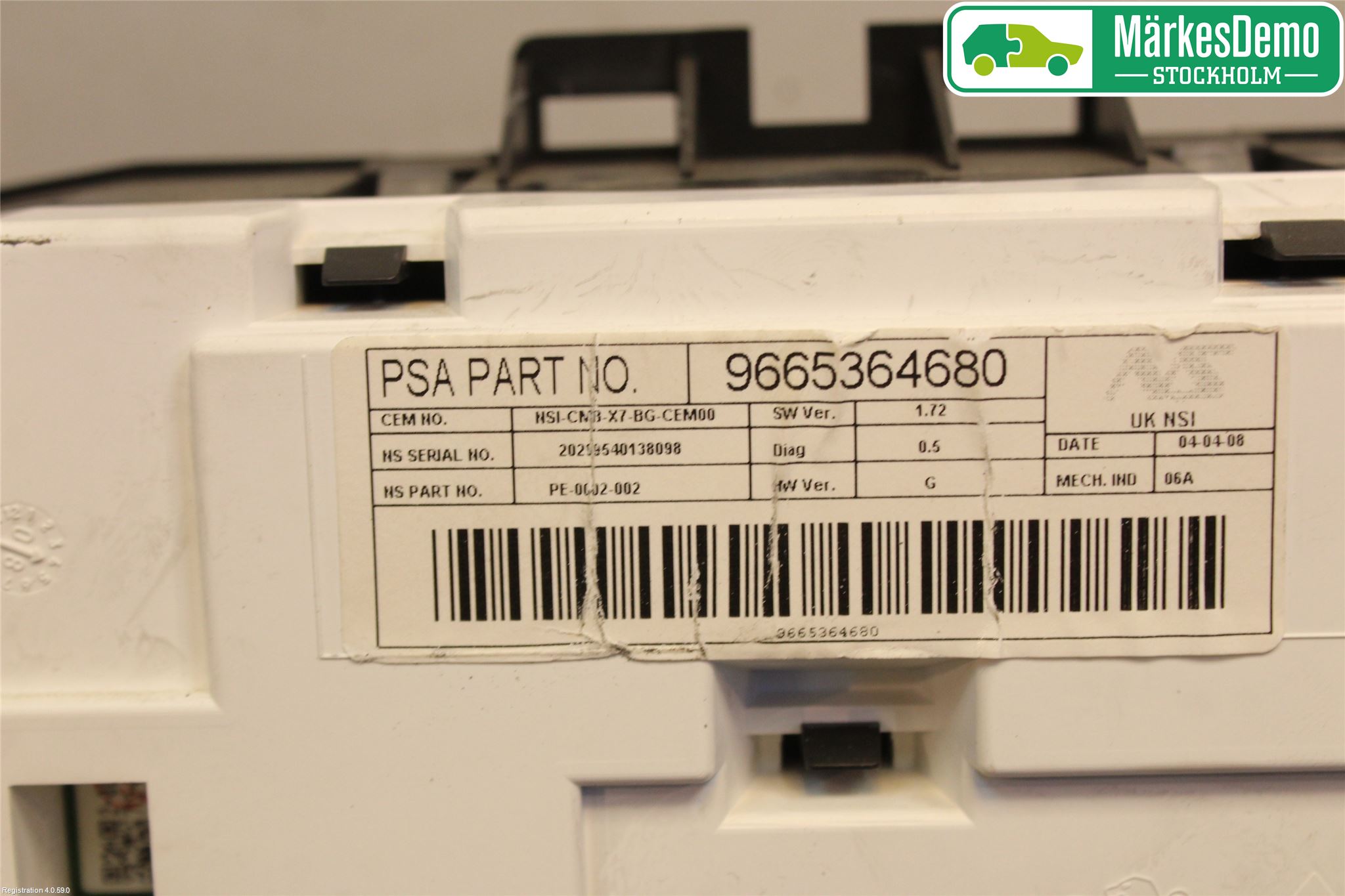 Citroen C5 08-17 Instrument Komb