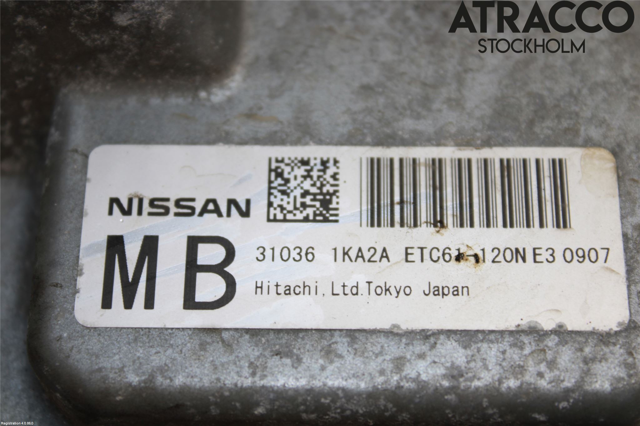 Nissan JUKE 10-14 Styrenhet Växellåda