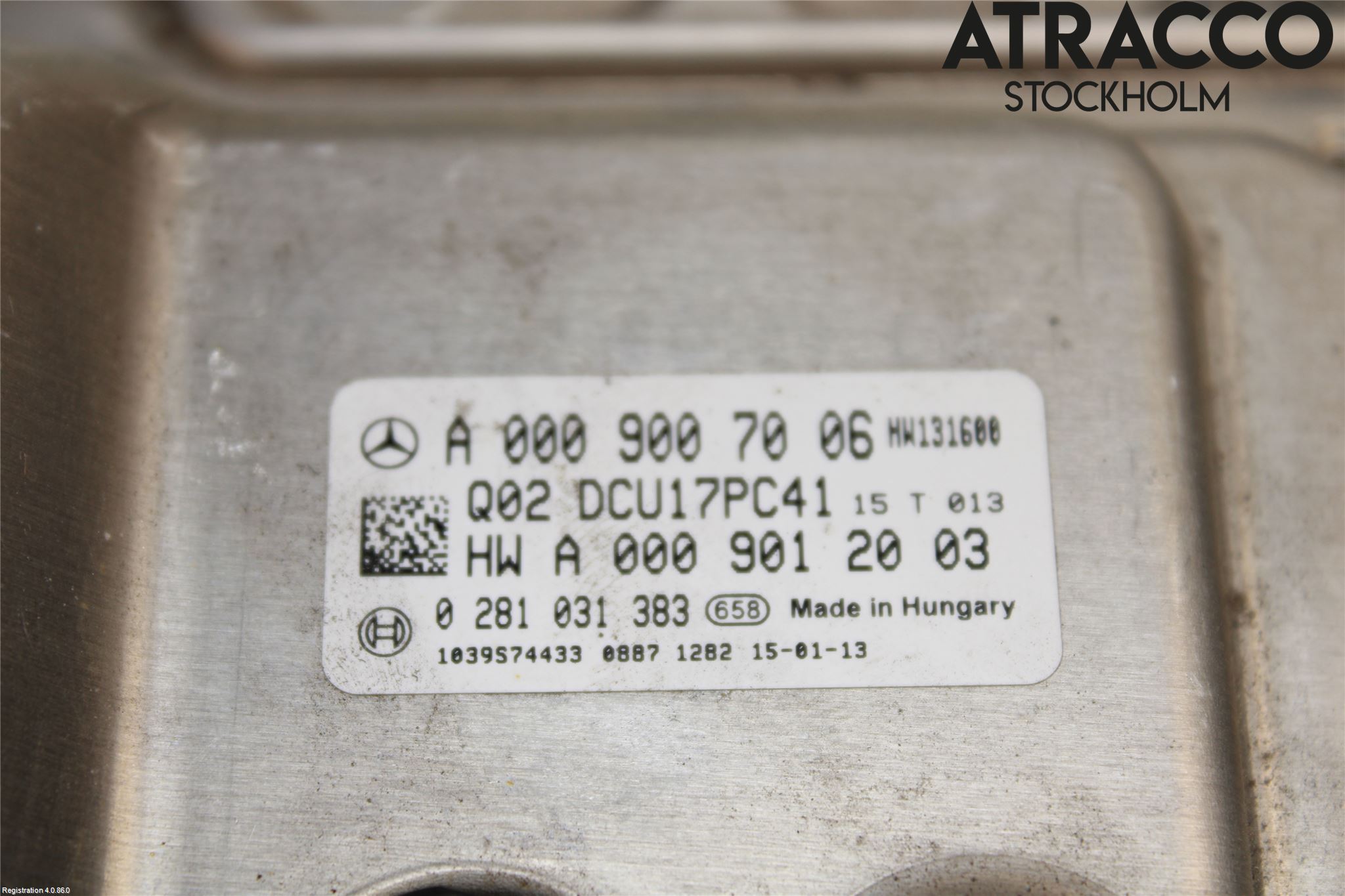 Mercedes-Benz MB E-KLASS (W212) 09-16 Styrenhet Avgasrening