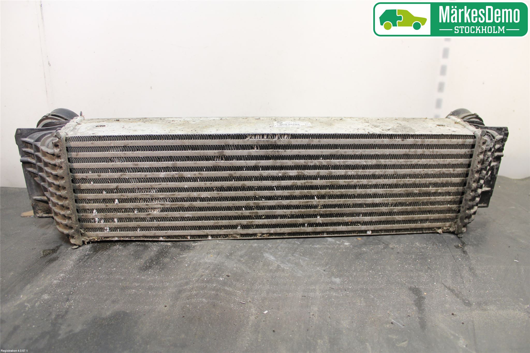 BMW 5 F10/F11/F18 09-17 Laddluft-Intercooler Kyl