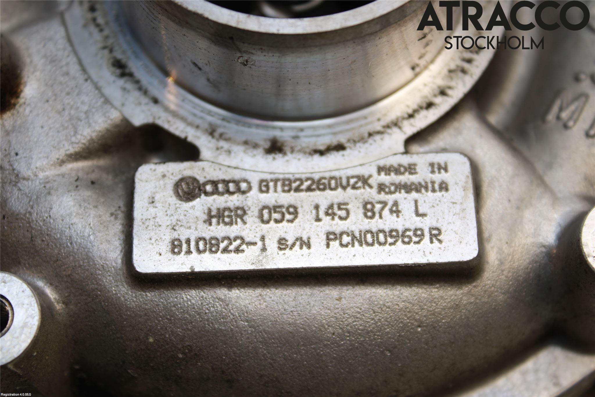 Volkswagen VW TOUAREG 7P 11-18 Turboaggregat