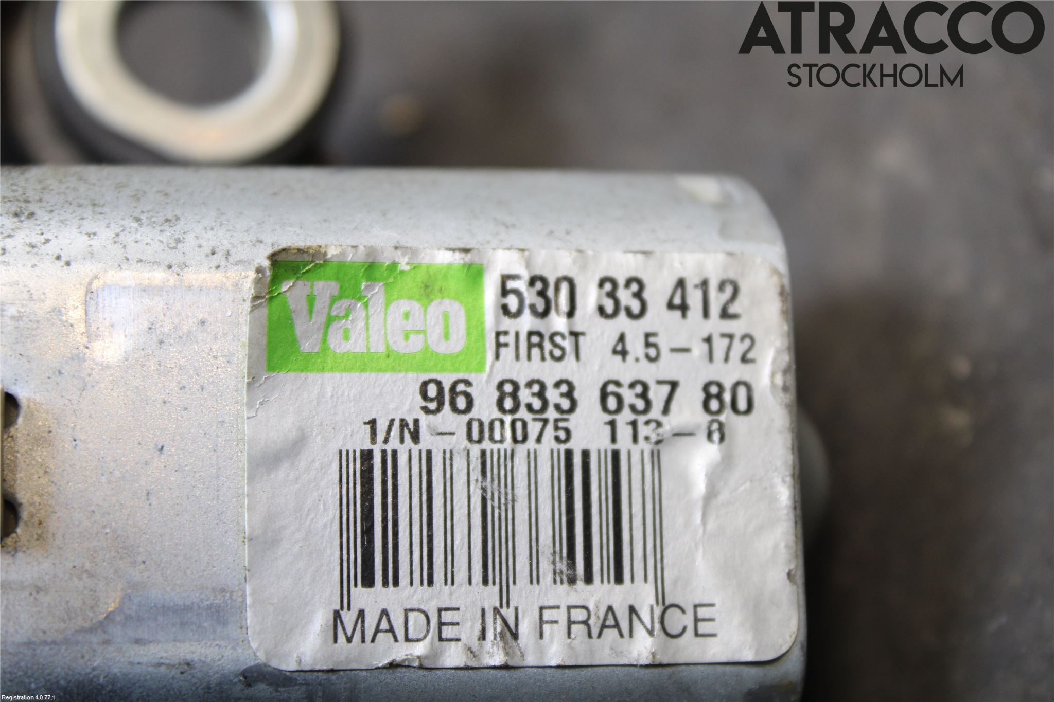 Citroen BERLINGO 08-18 Torkarmotor Baklucka