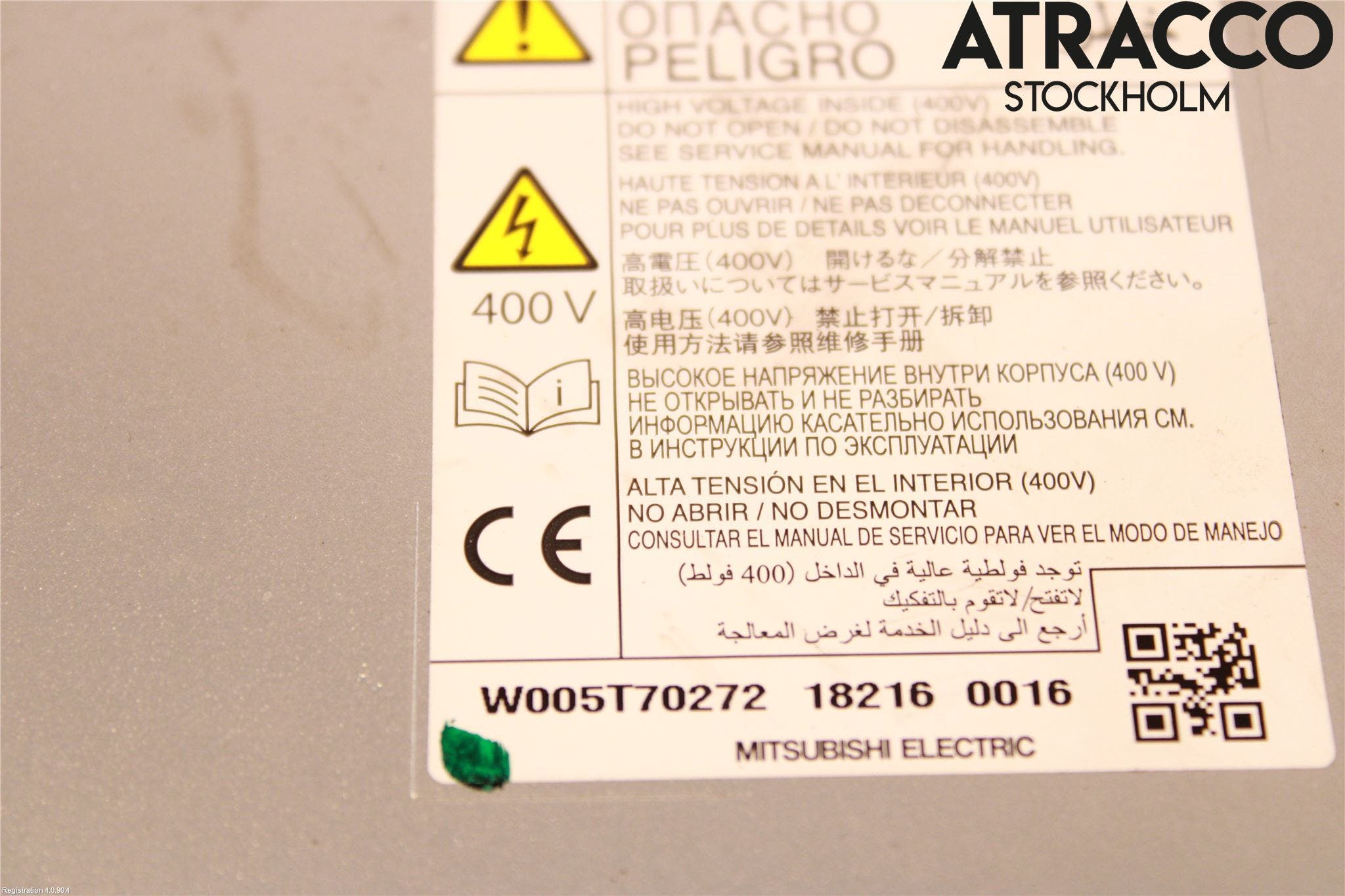 Mitsubishi OUTLANDER 13-21 Batteriladdare Högspänning