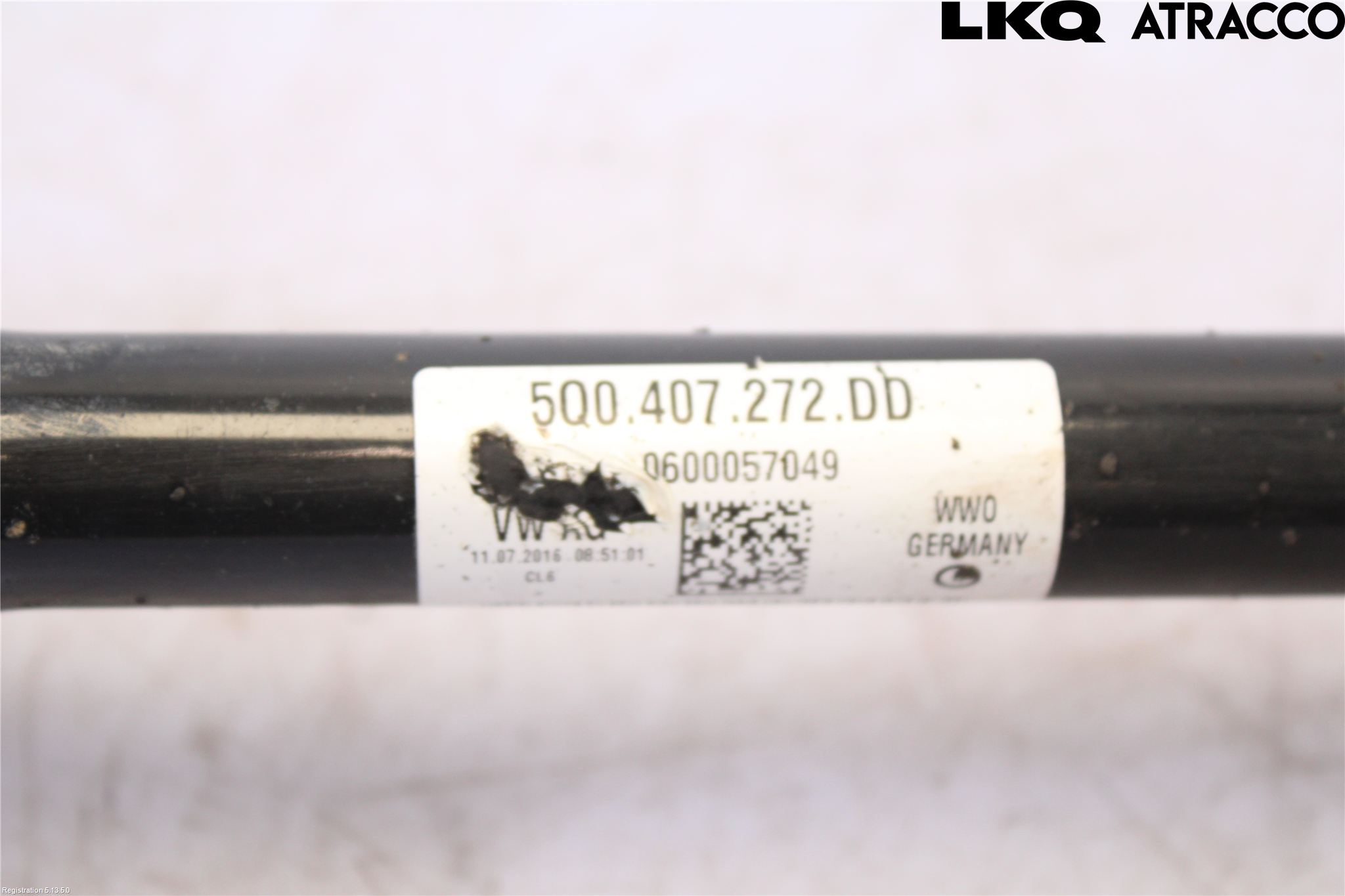 Audi A3/S3 8V 13-20 Drivaxel Fram Höger