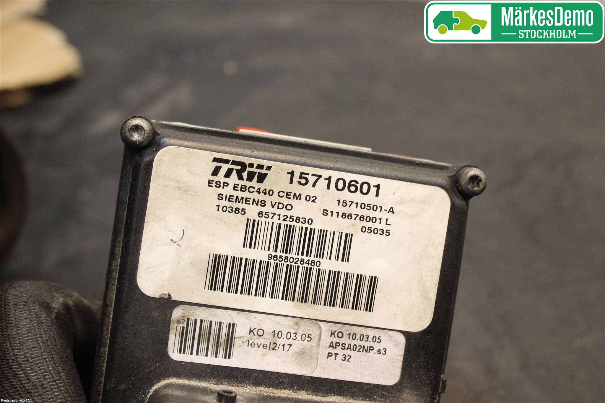 Peugeot 407 Abs Hydraulaggregat