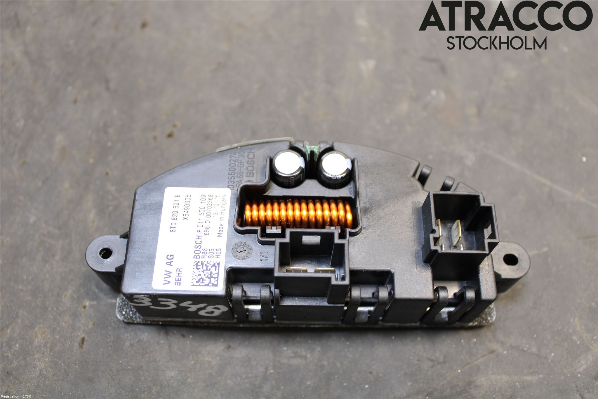 Audi Q5 09-16 Värmefläktsmotstånd