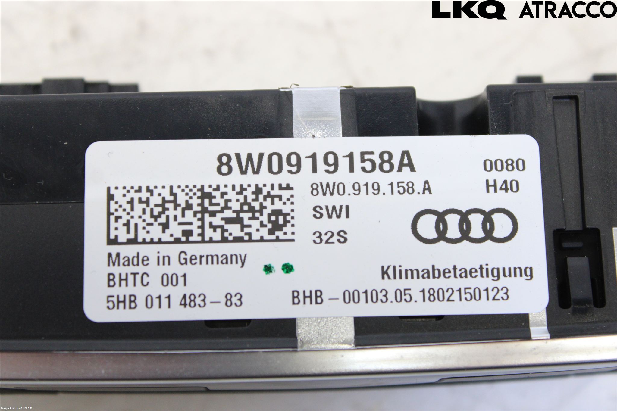 Audi A5 17- Värmereglage