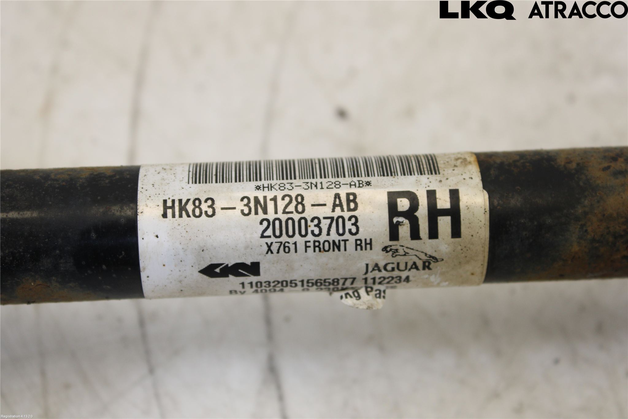 Landrover RANGE ROVER VELAR (L560) 17- Drivaxel Fram Höger